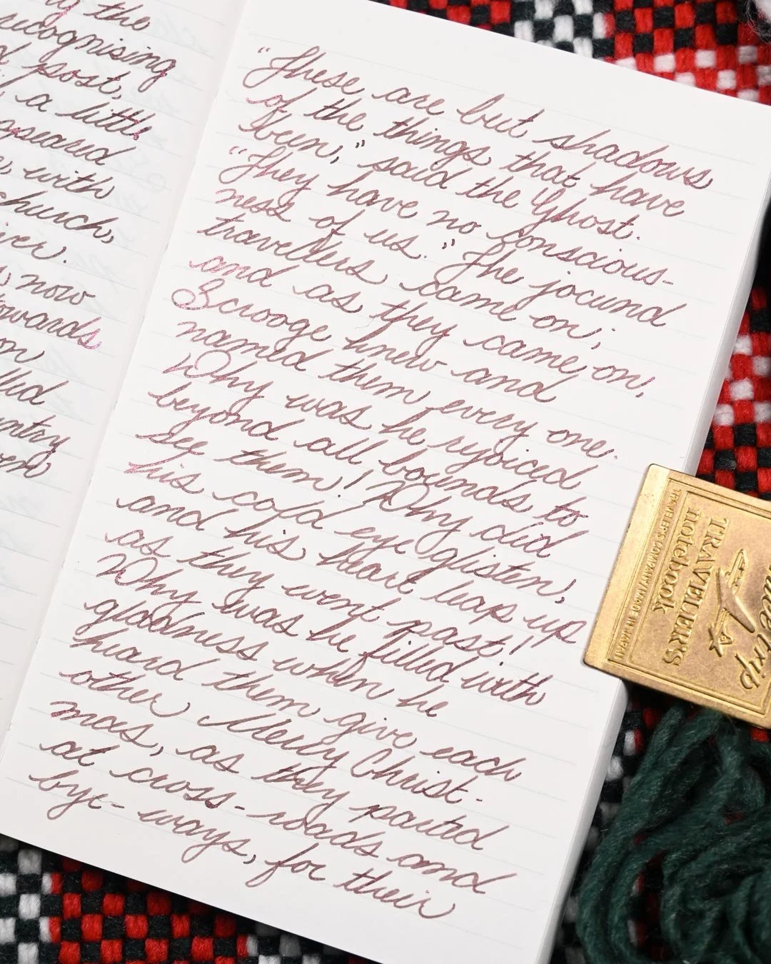 Diamine Nostalgia writing sample 5