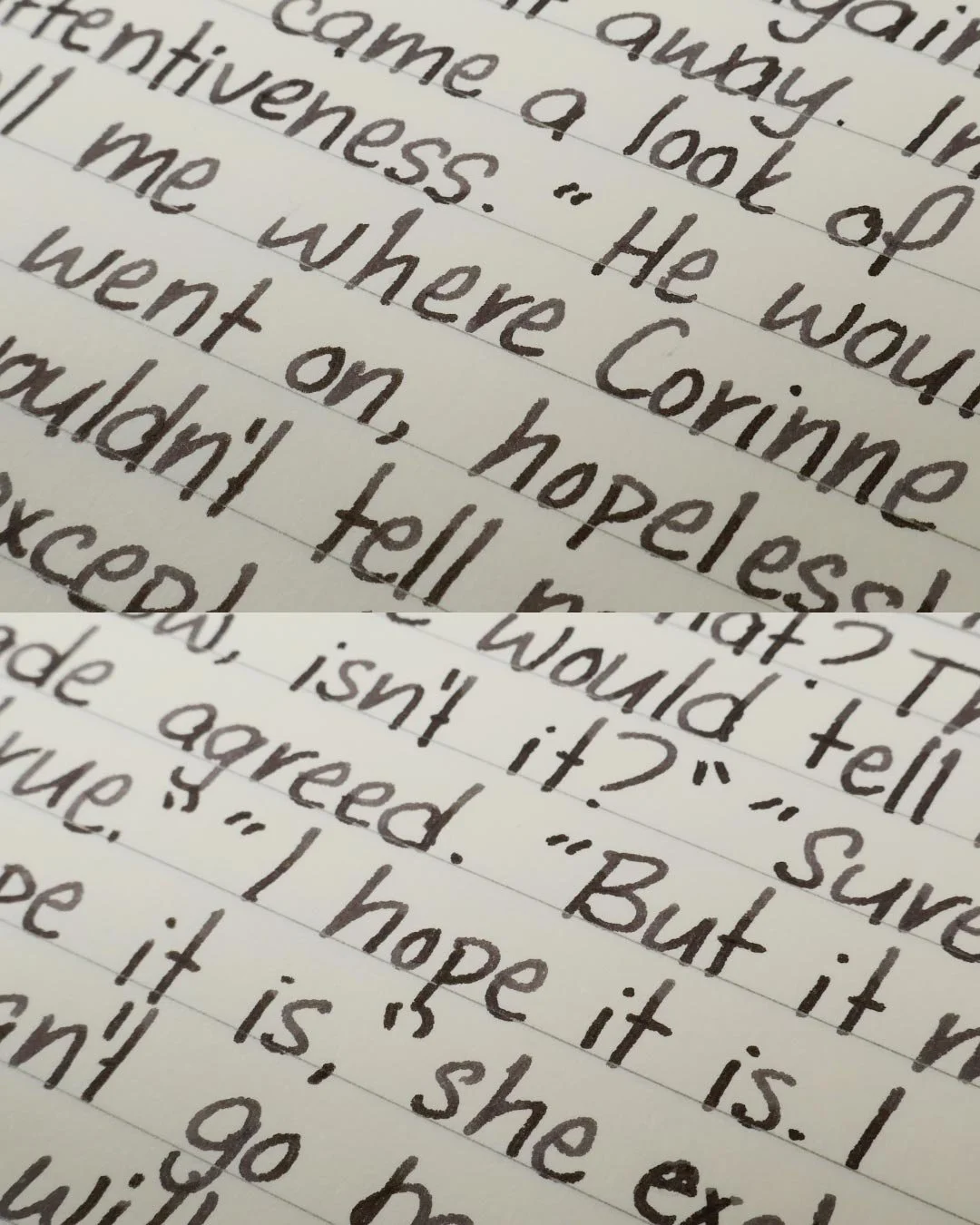 Monteverde Coal Noir print macro