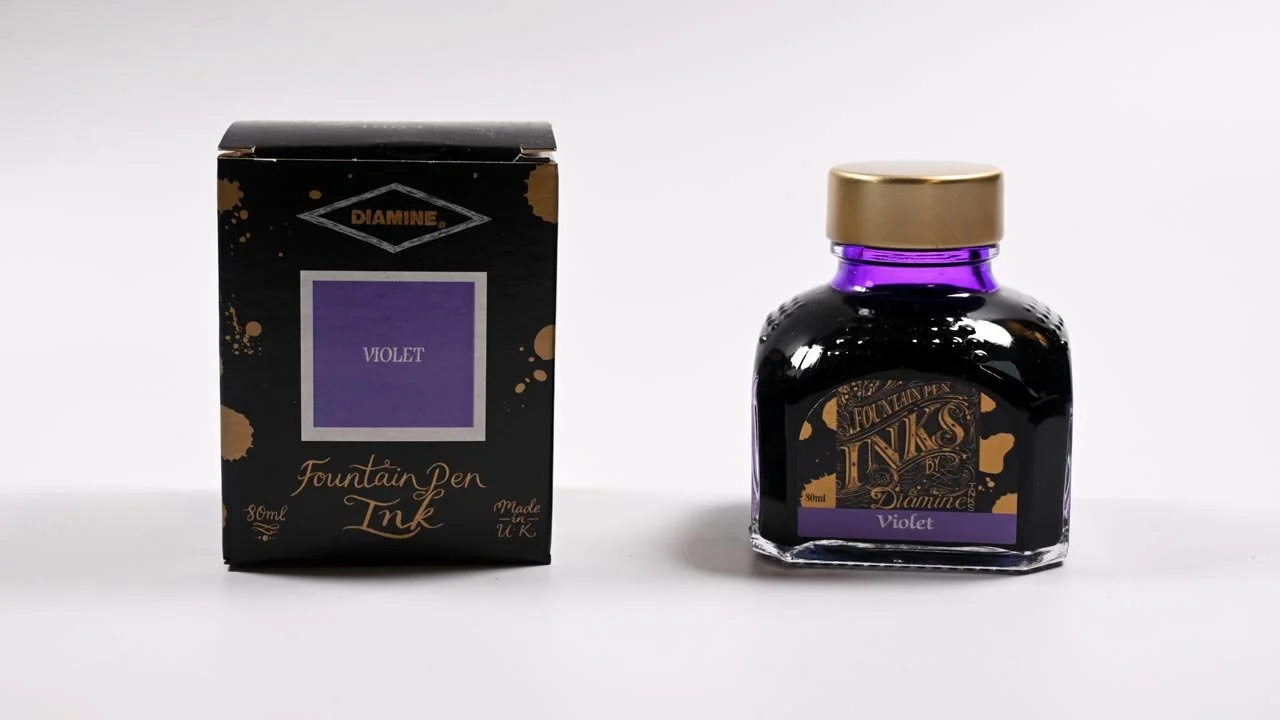 Diamine Violet bottle