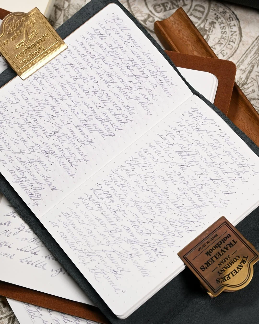 Diamine Lady Grey writing sample 3