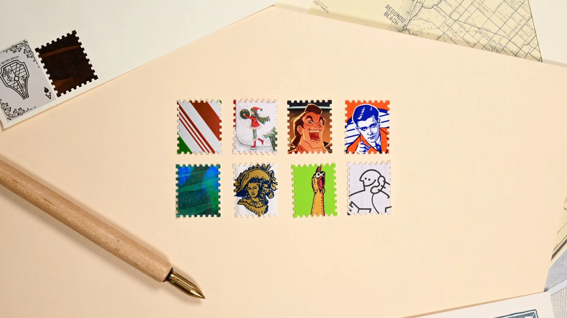 My favorite stamps from the Super Punch