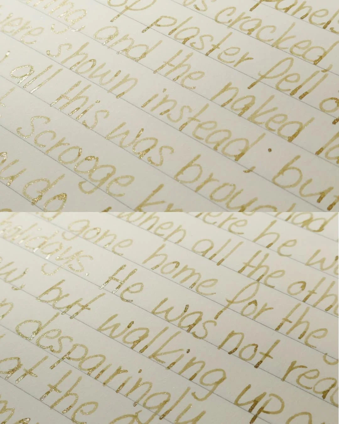 Diamine Bubbly print macro 1