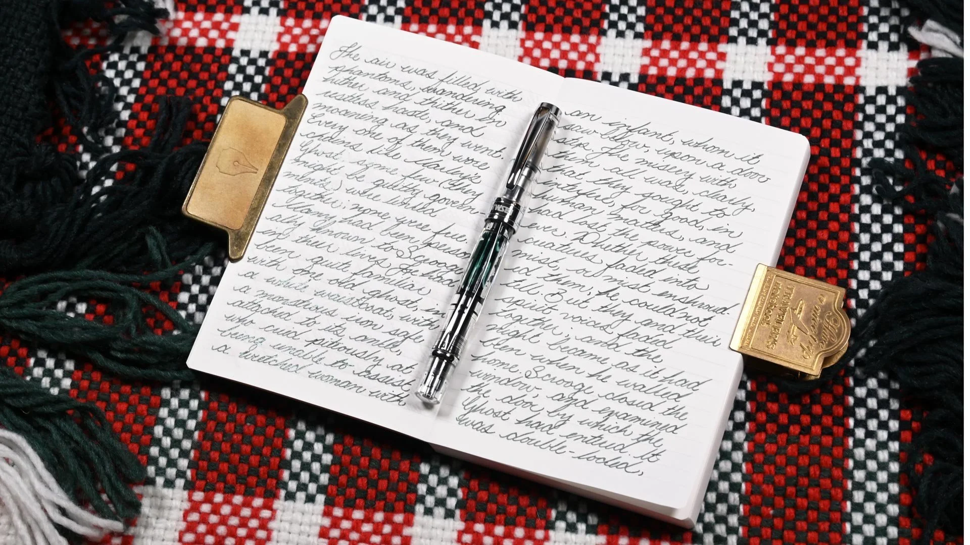 Diamine Fir & Fog writing sample 1