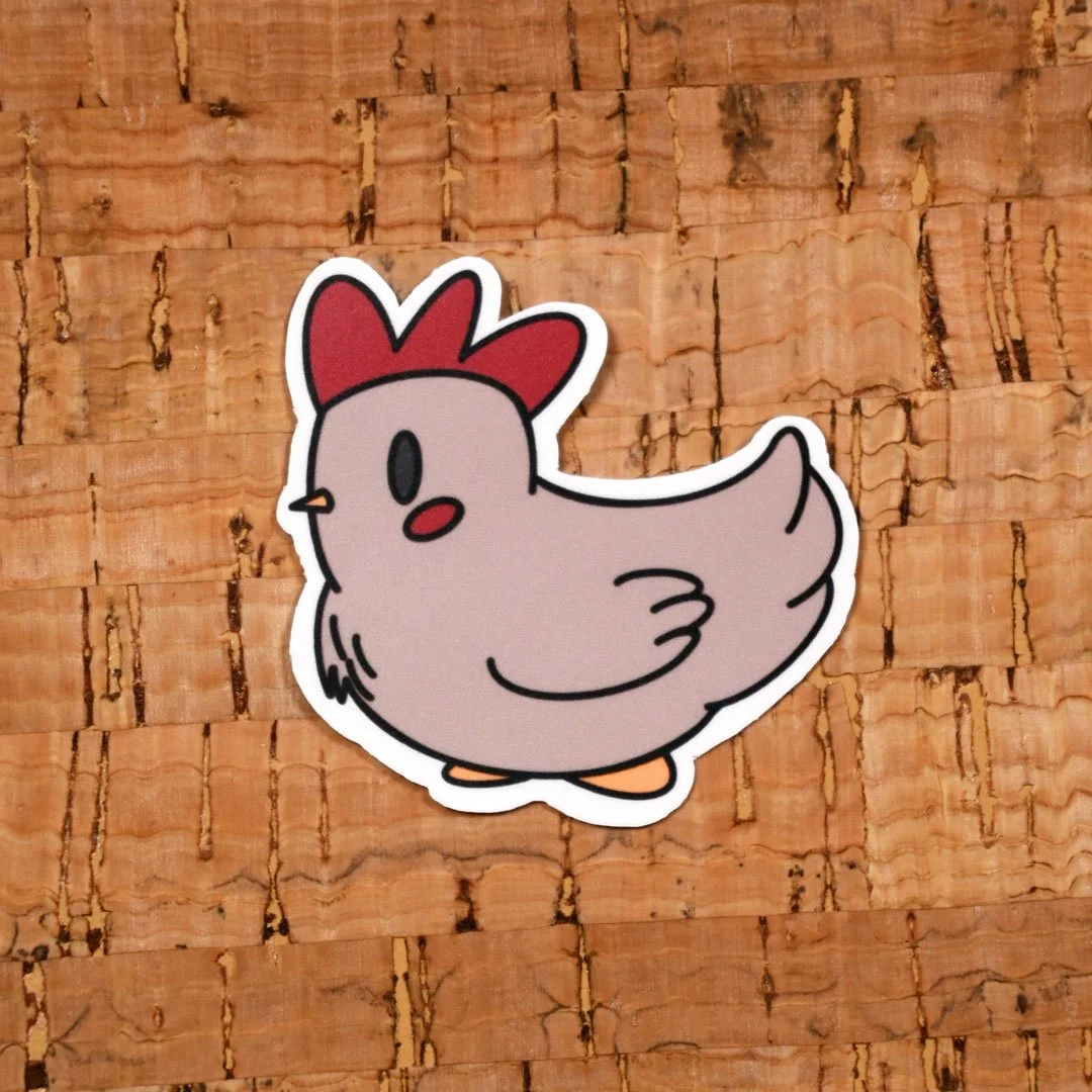 Chicken 1.5" Sticker