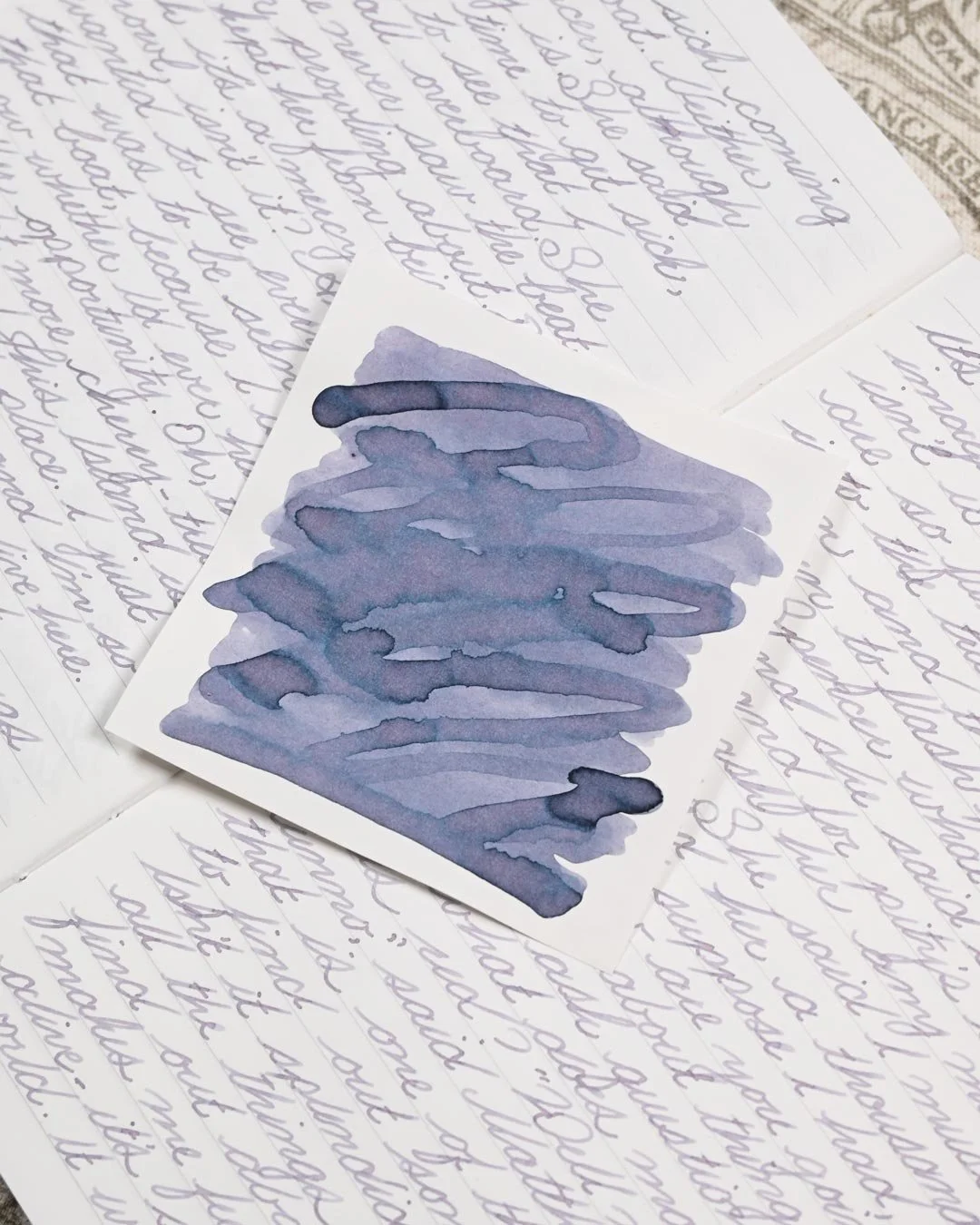 Diamine Lady Grey writing sample 4