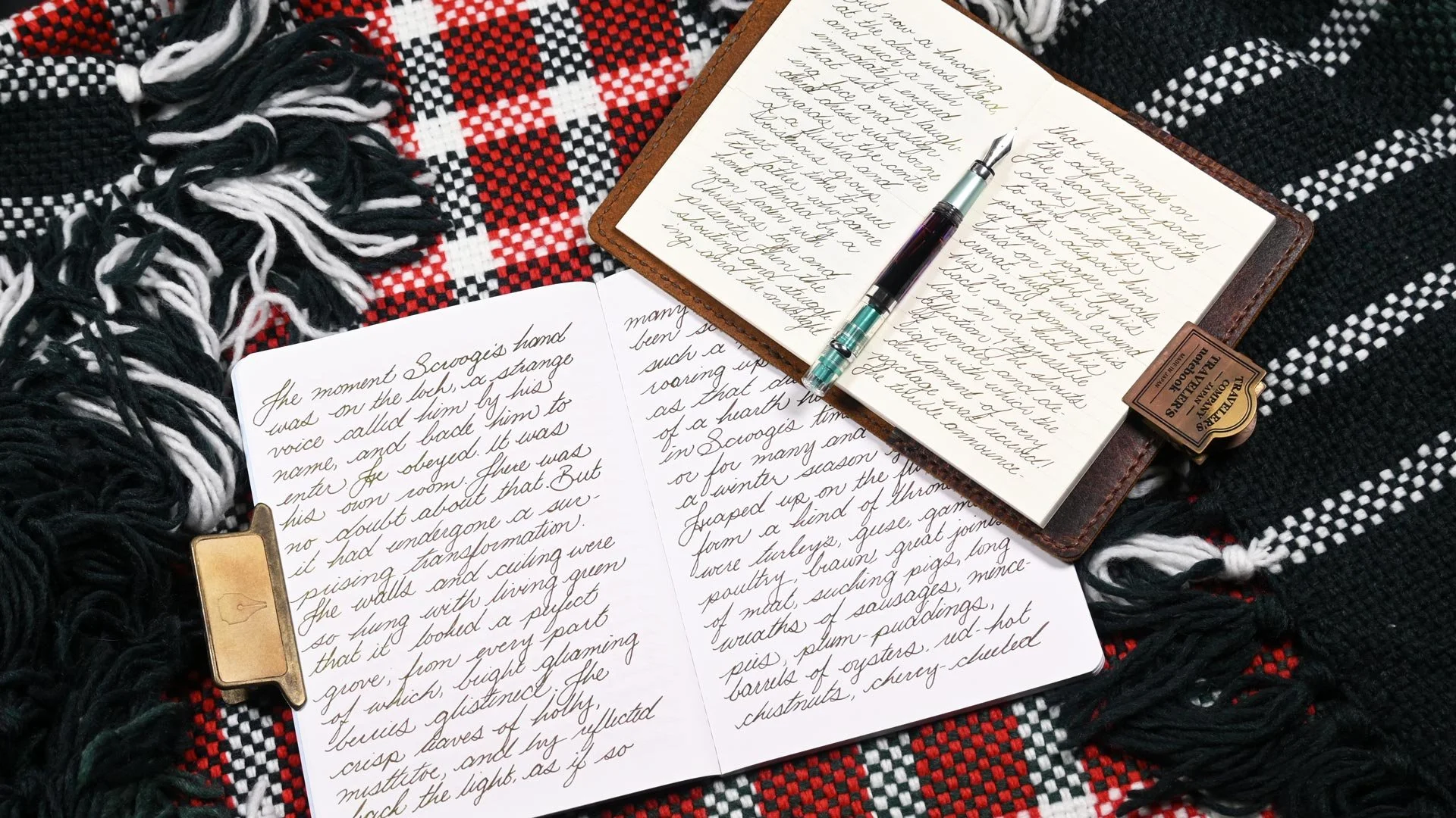Diamine Chaos writing sample 1