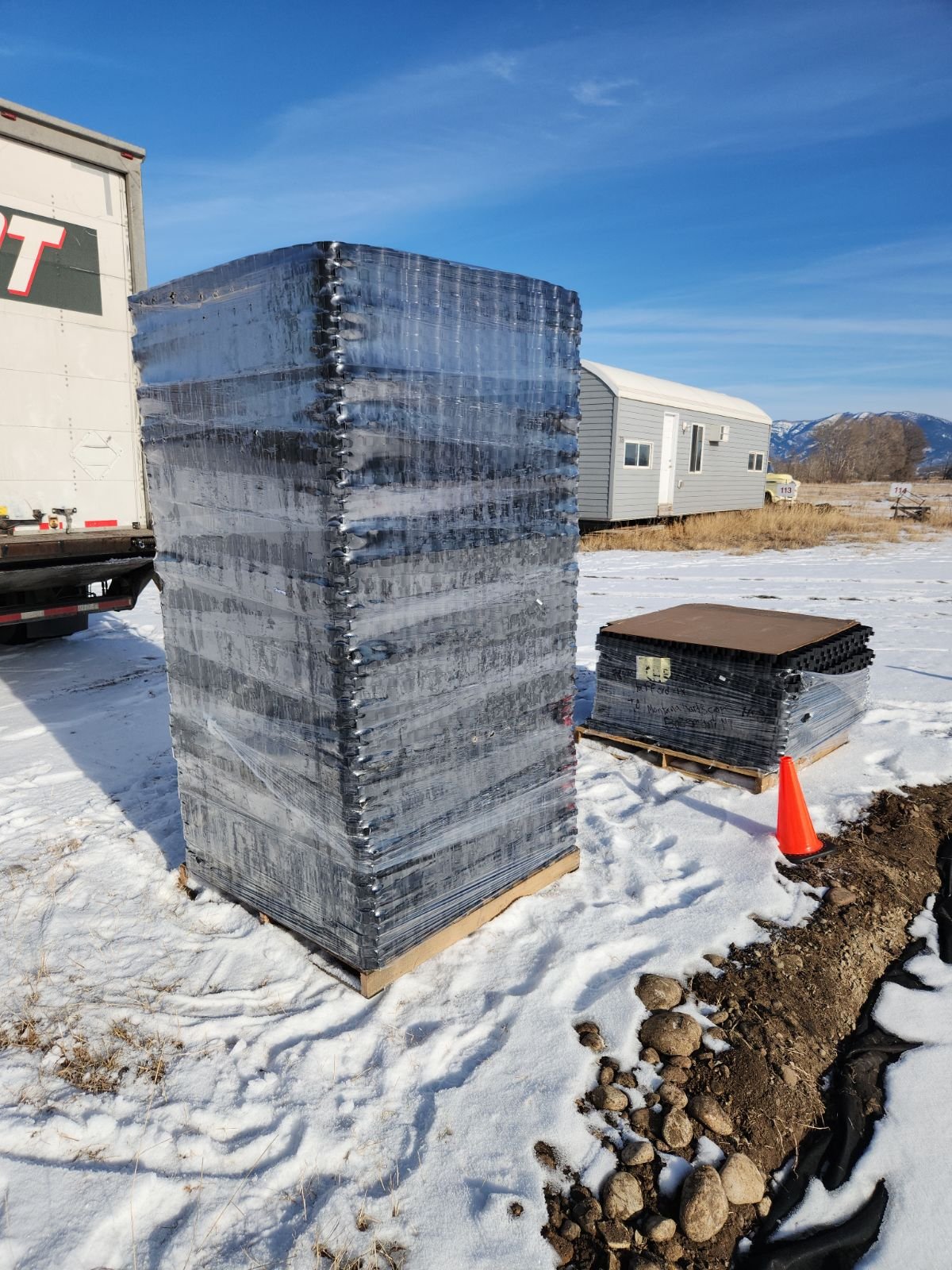 1,000 sq ft of TrueGrid PRO PLUS was delivered for the project