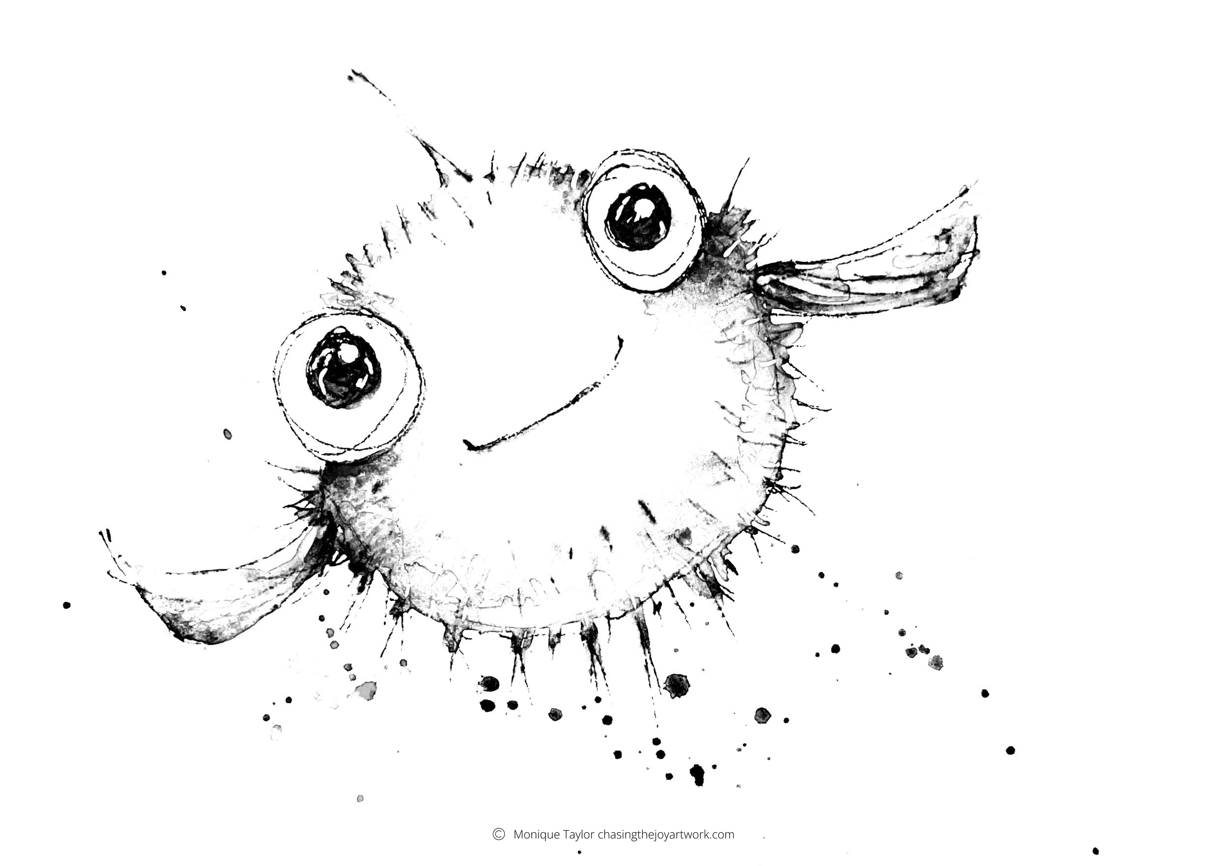Frank's Tank Colouring In Pages FREE!