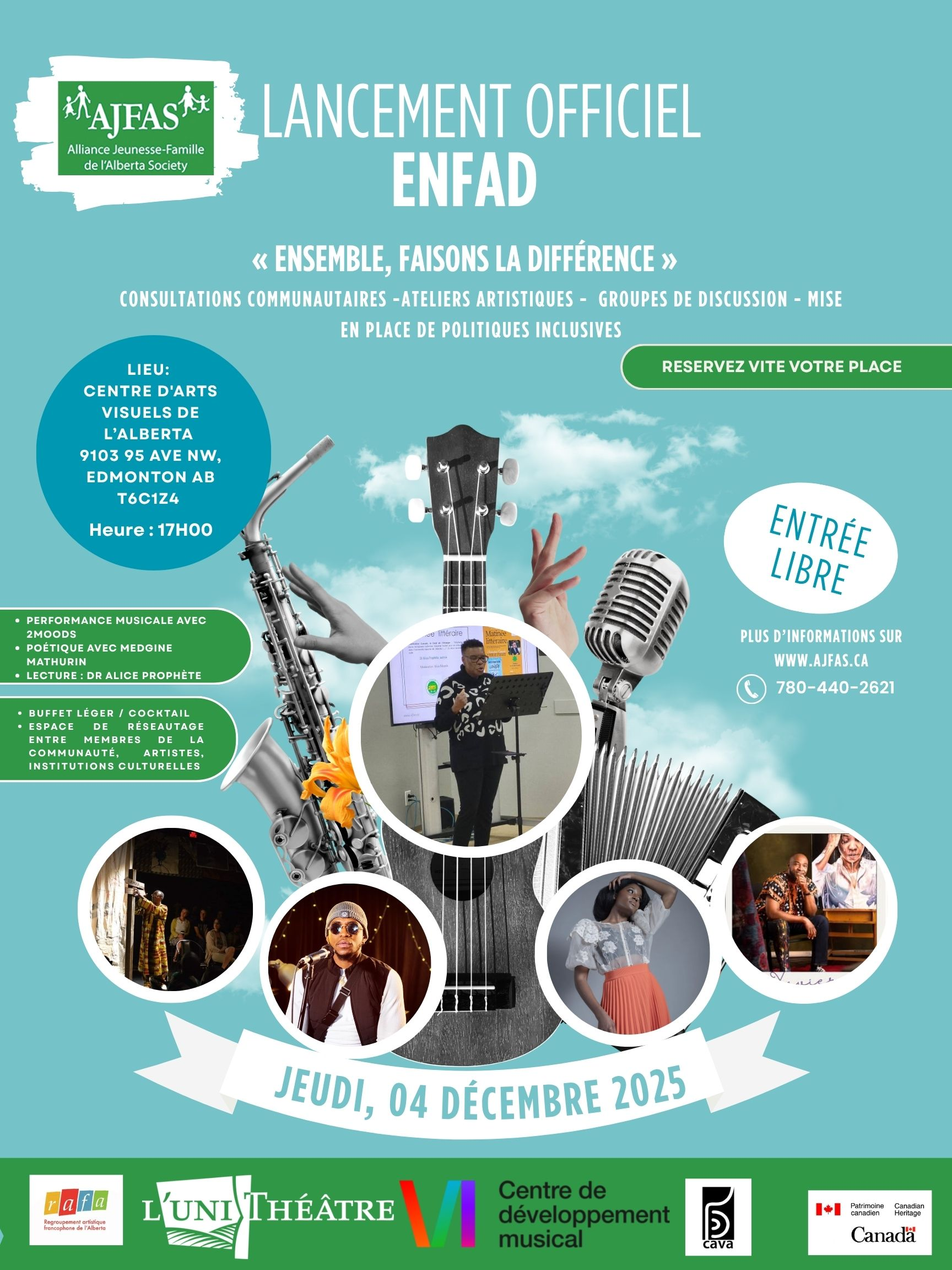 Lancement Officielle ENFAD (Ensemble, Faisons La Difference)