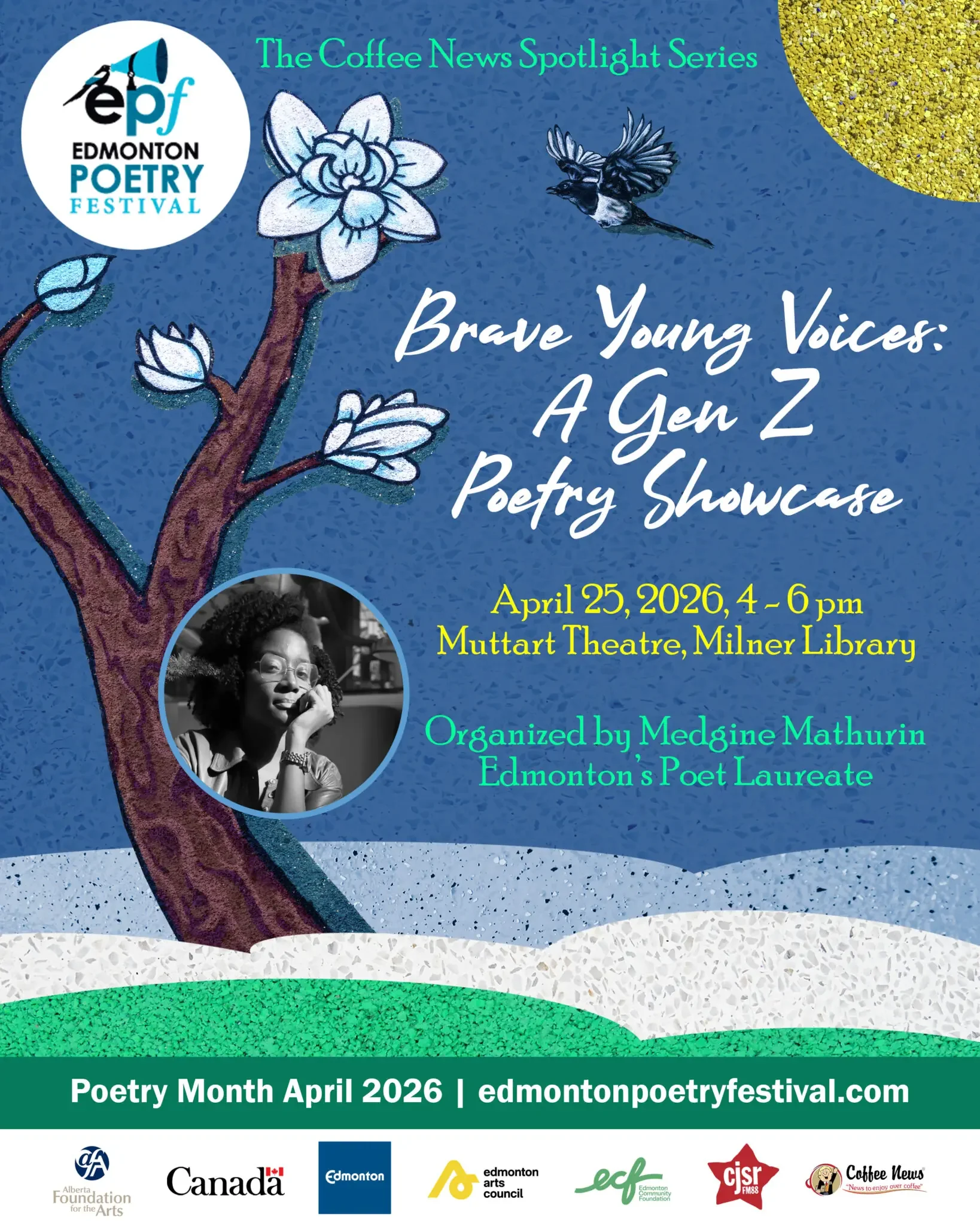 Edmonton Poetry Festival: Brave Young Voices: A Gen Z Poetry Showcase/