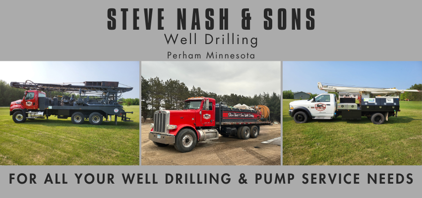 RESIDENTIAL WELLS — Steve Nash & Sons Well Drilling