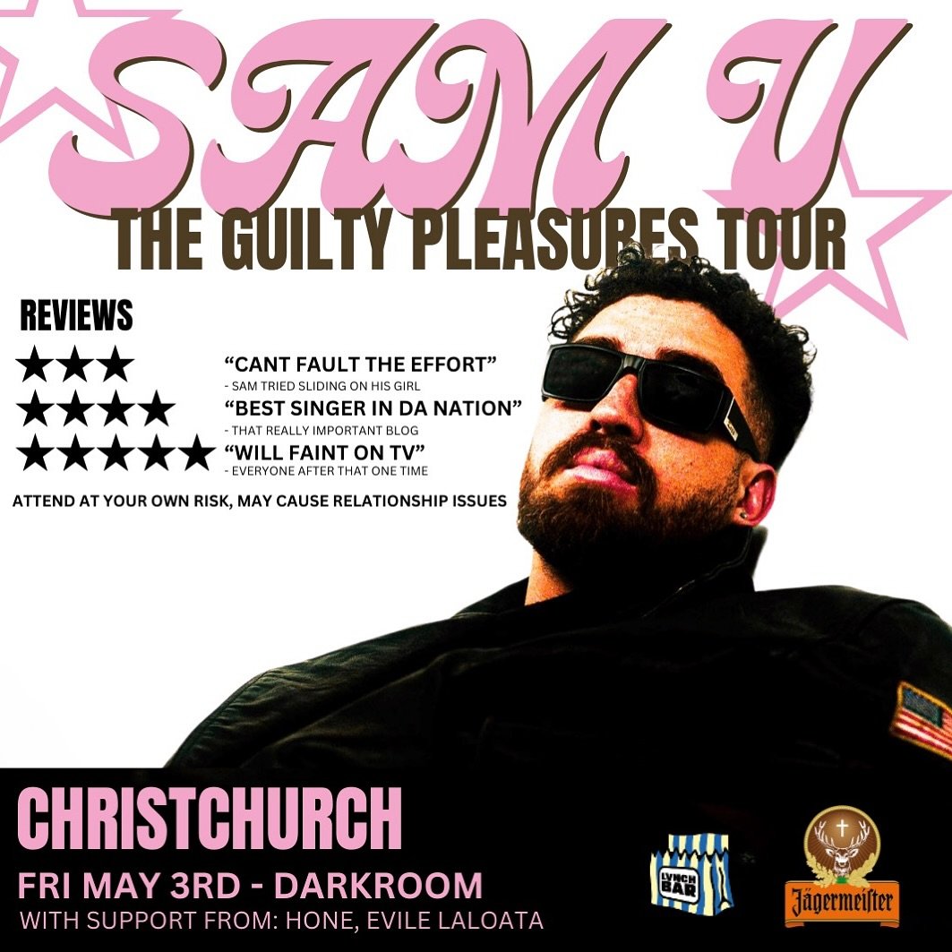 Sam V &ldquo;The Guilty Pleasures Tour&rdquo; feat Hone, Evile Laloata ✨🎶

(Link in my bio)
