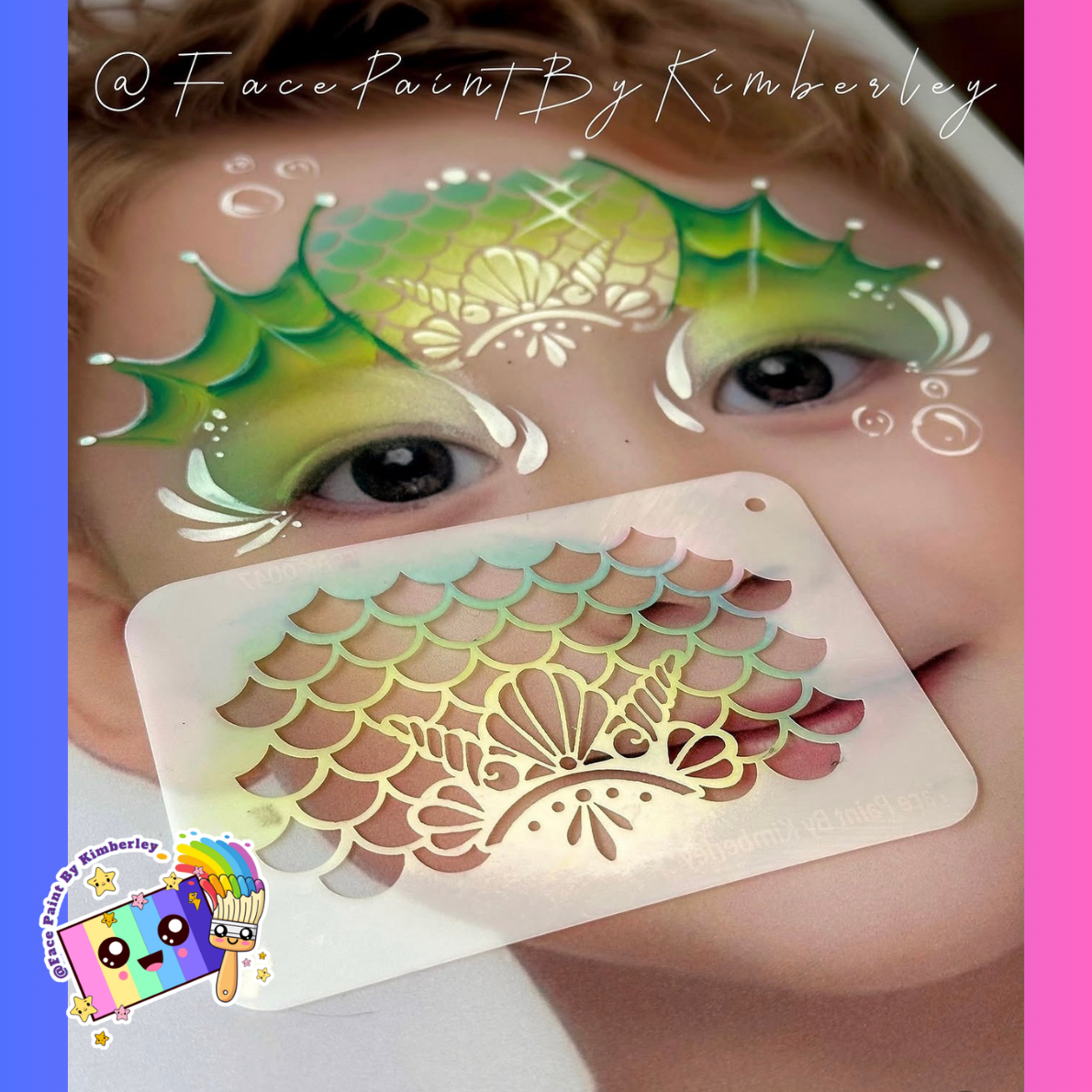 mermaid-crown-facepaint-stencil