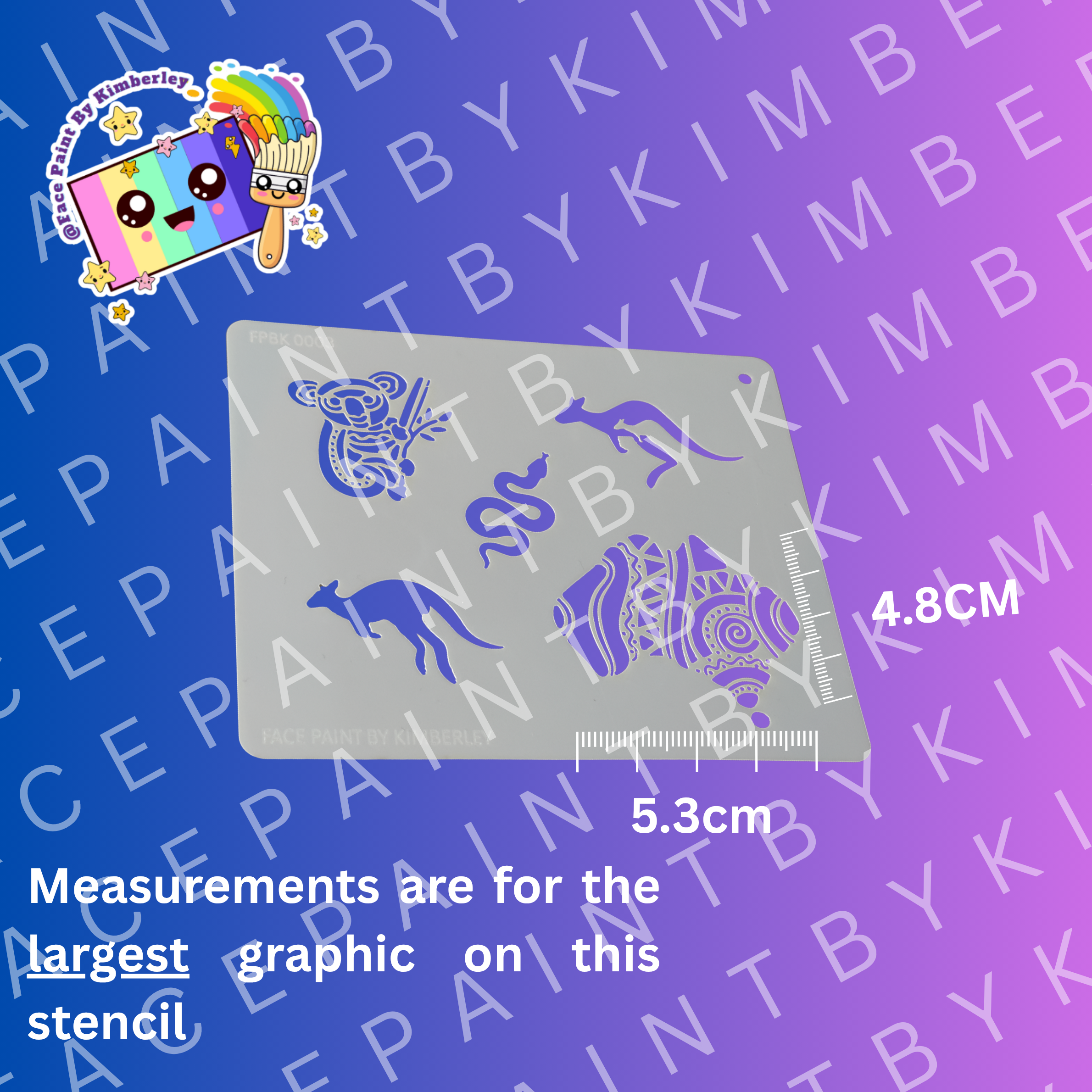 Australian-NAIDOC-Ozzy-multi-design-stencil