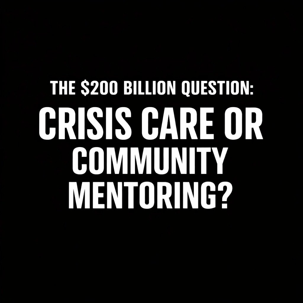 The Productivity Commission recently dropped a figure that should stop every policy maker in their tracks: our failing mental health system is costing Australia over $200 billion every single year.

That is the astronomical price of waiting for a cri