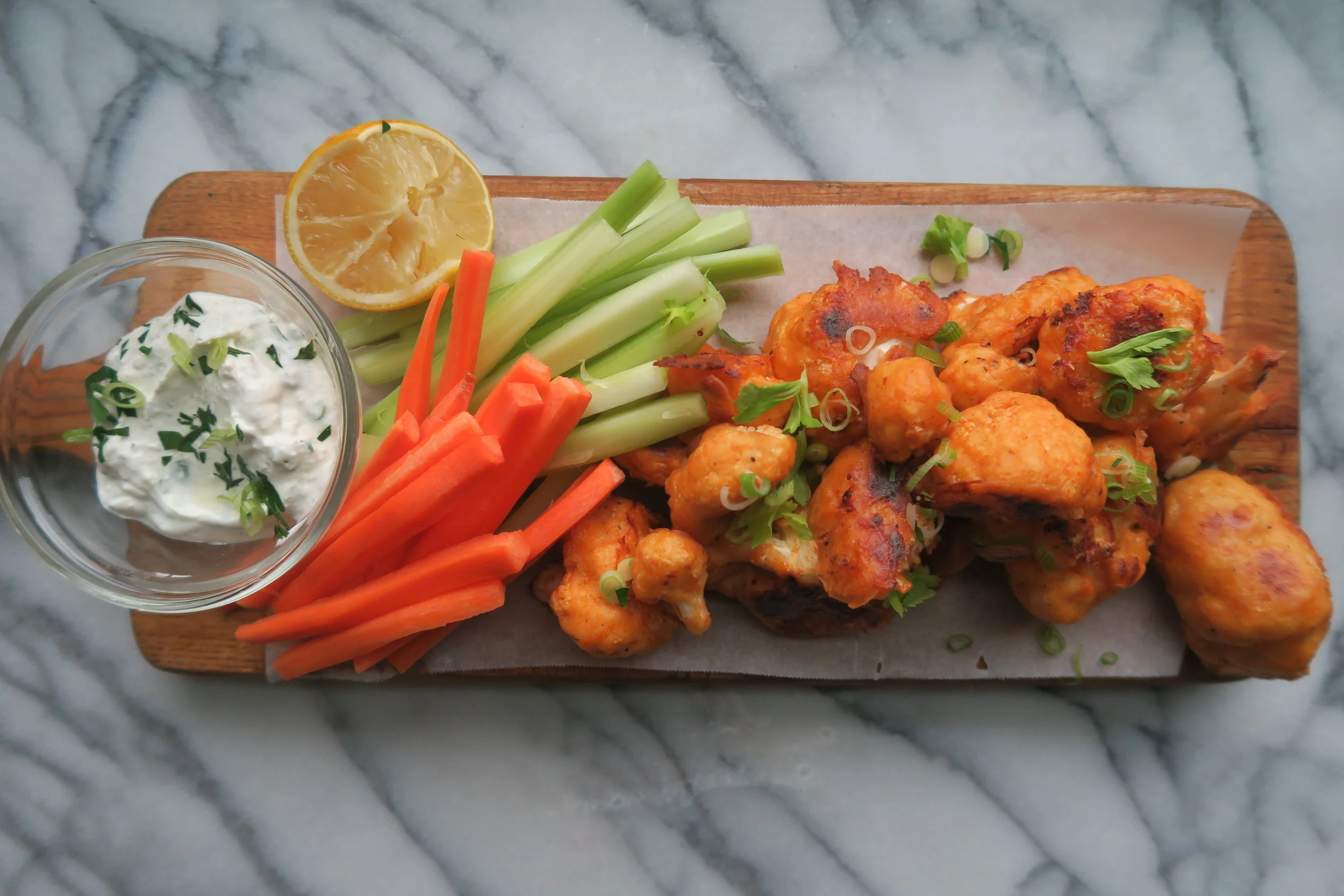 BUFFALO CAULIFLOWER "WING" BITES