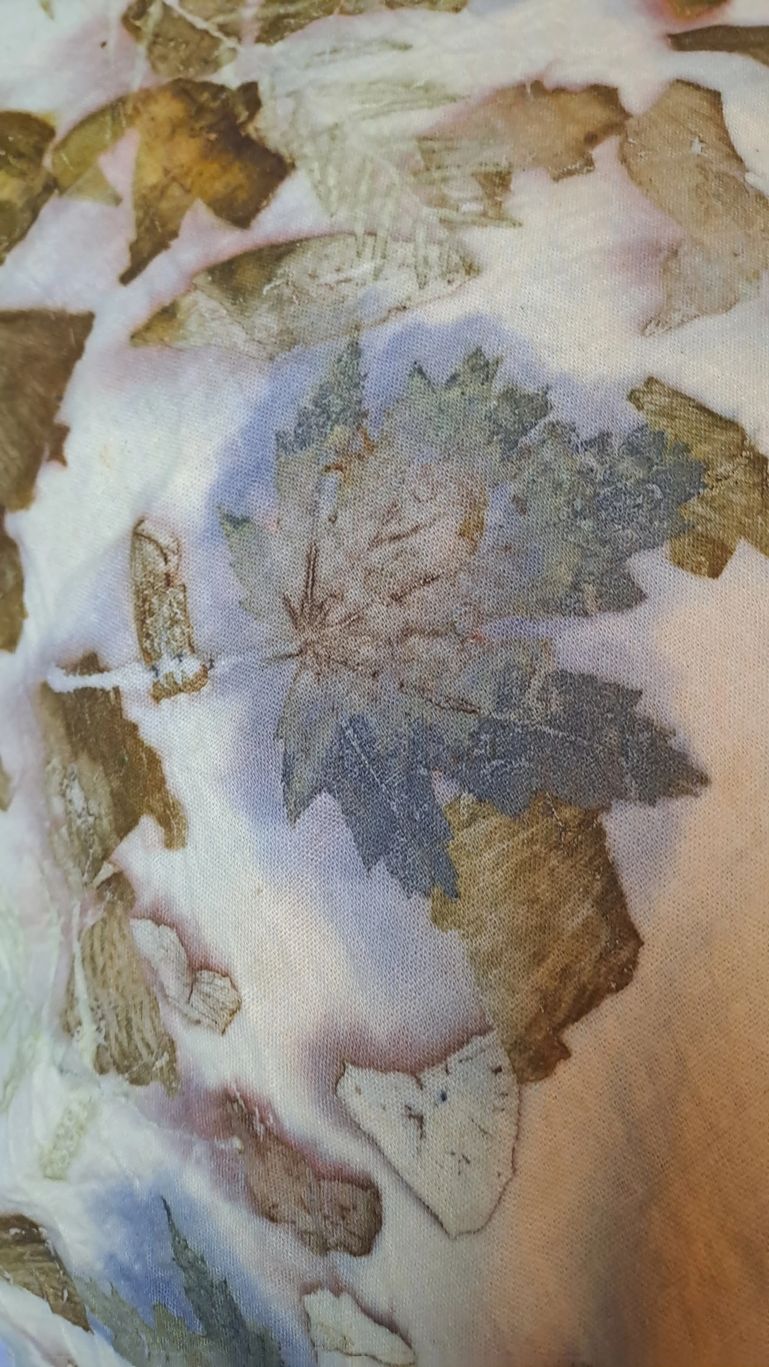 Impression végétale feuille érable