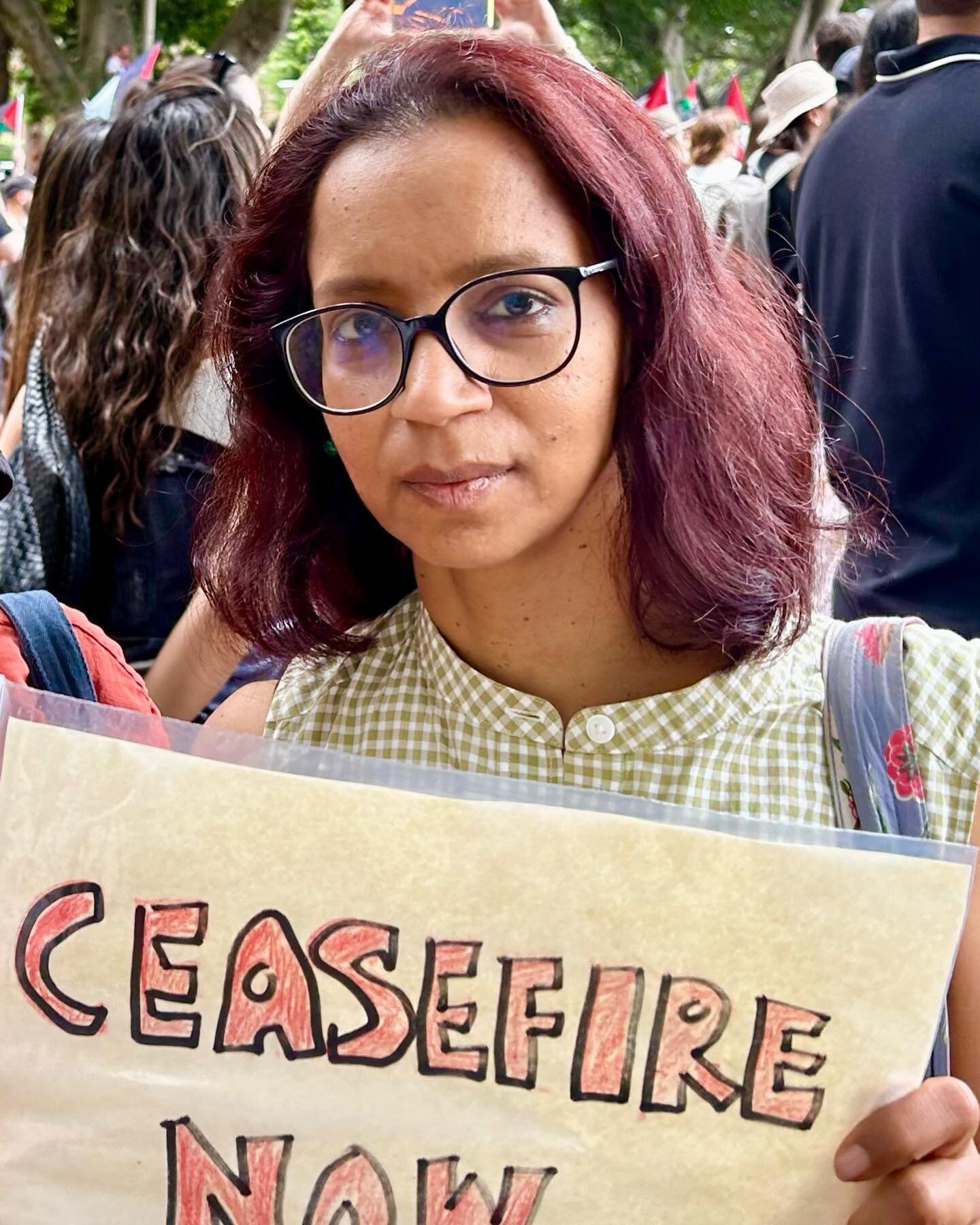 Today and every day until there is a ceasefire. #ceasfirenow