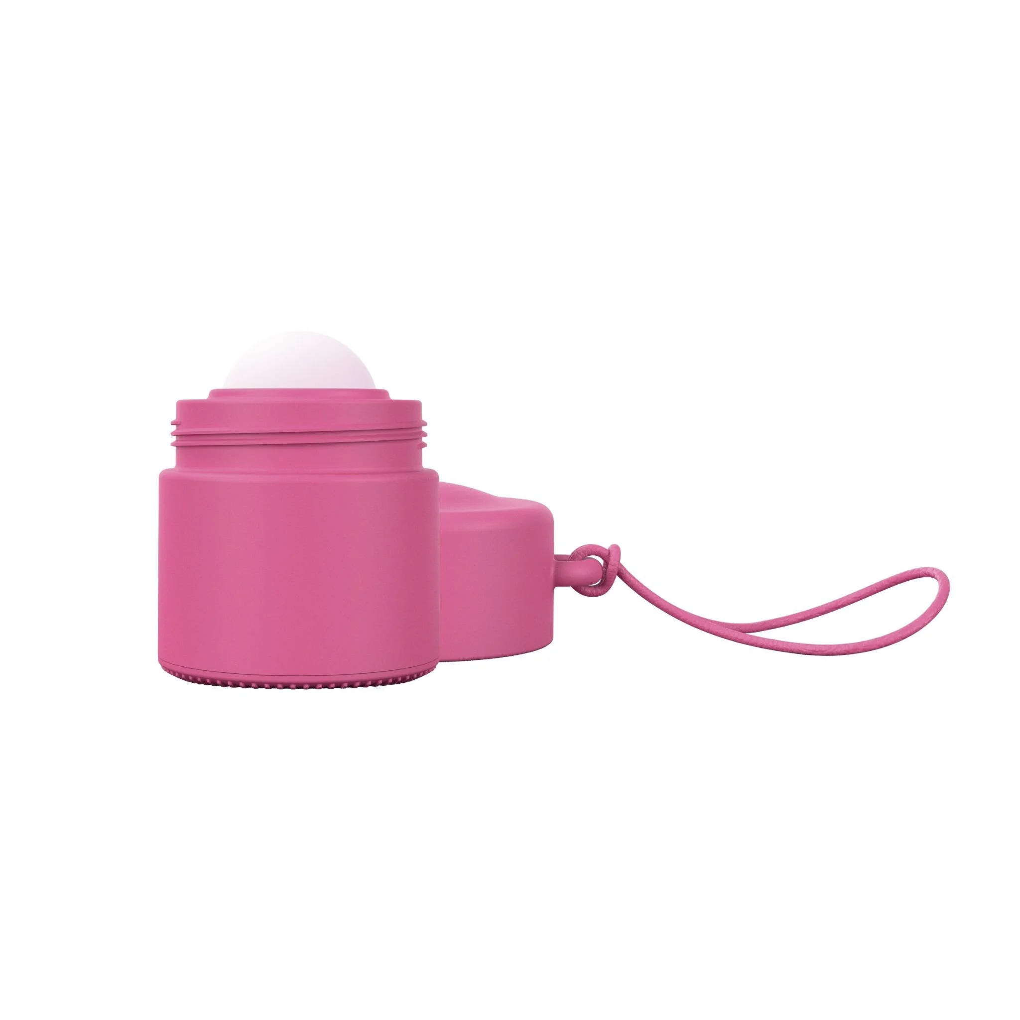 Solmates Pink Refillable Applicator lid to the side.jpg