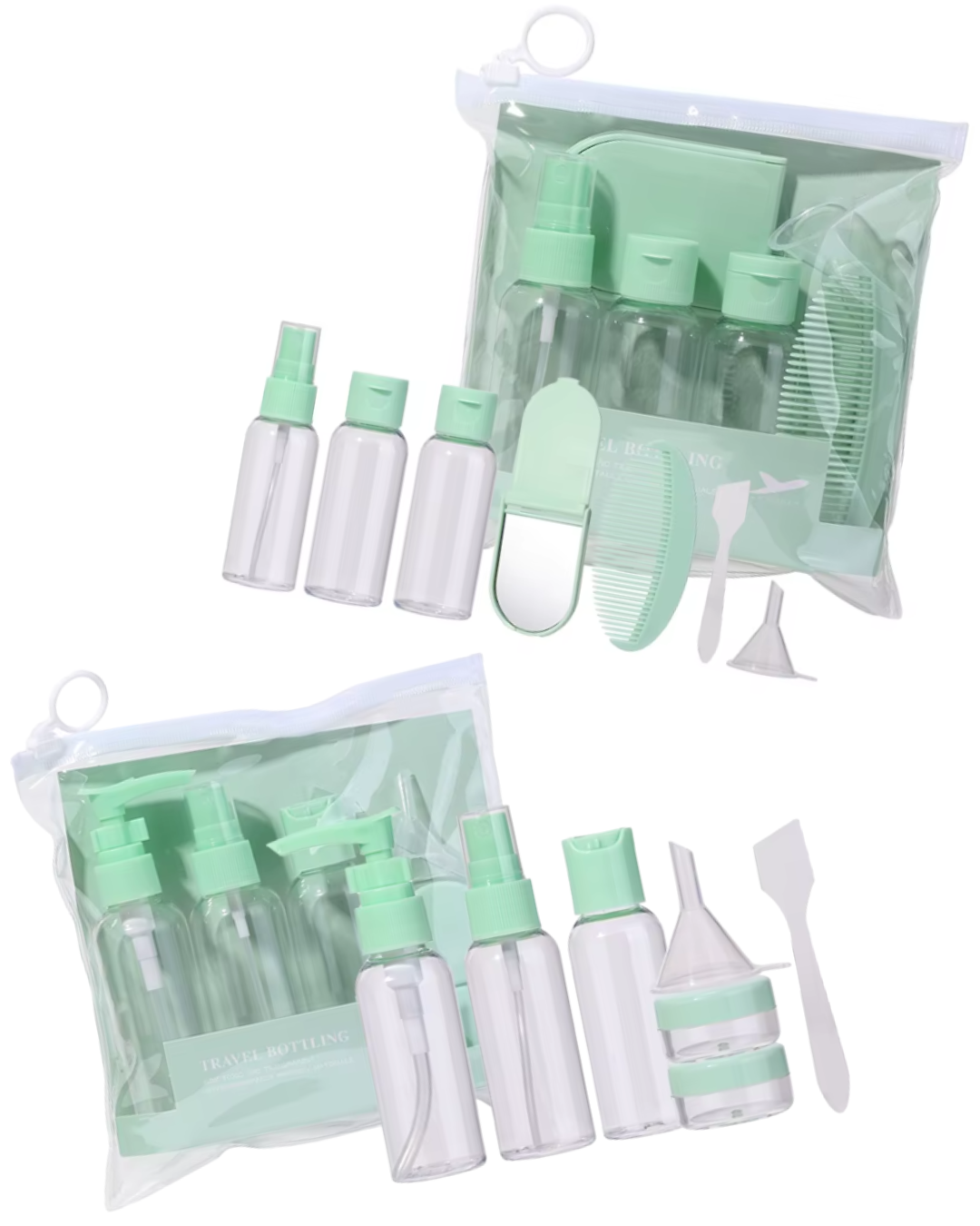 ULTIMATE Toiletry Travel Set Bundle - Green