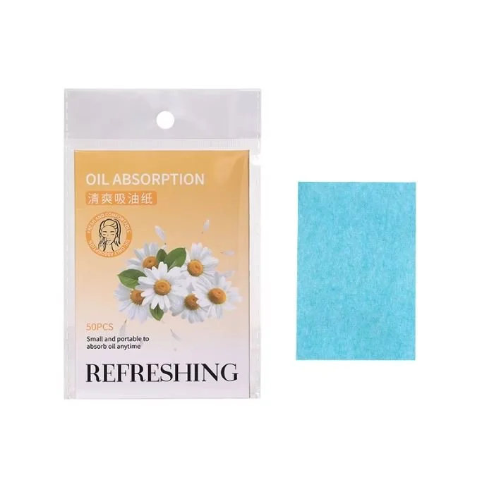 Daisy fragranced oil absorbing face paper.JPG