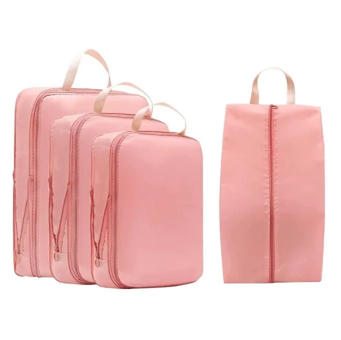 Pink 4 set zip compression cubes.JPG