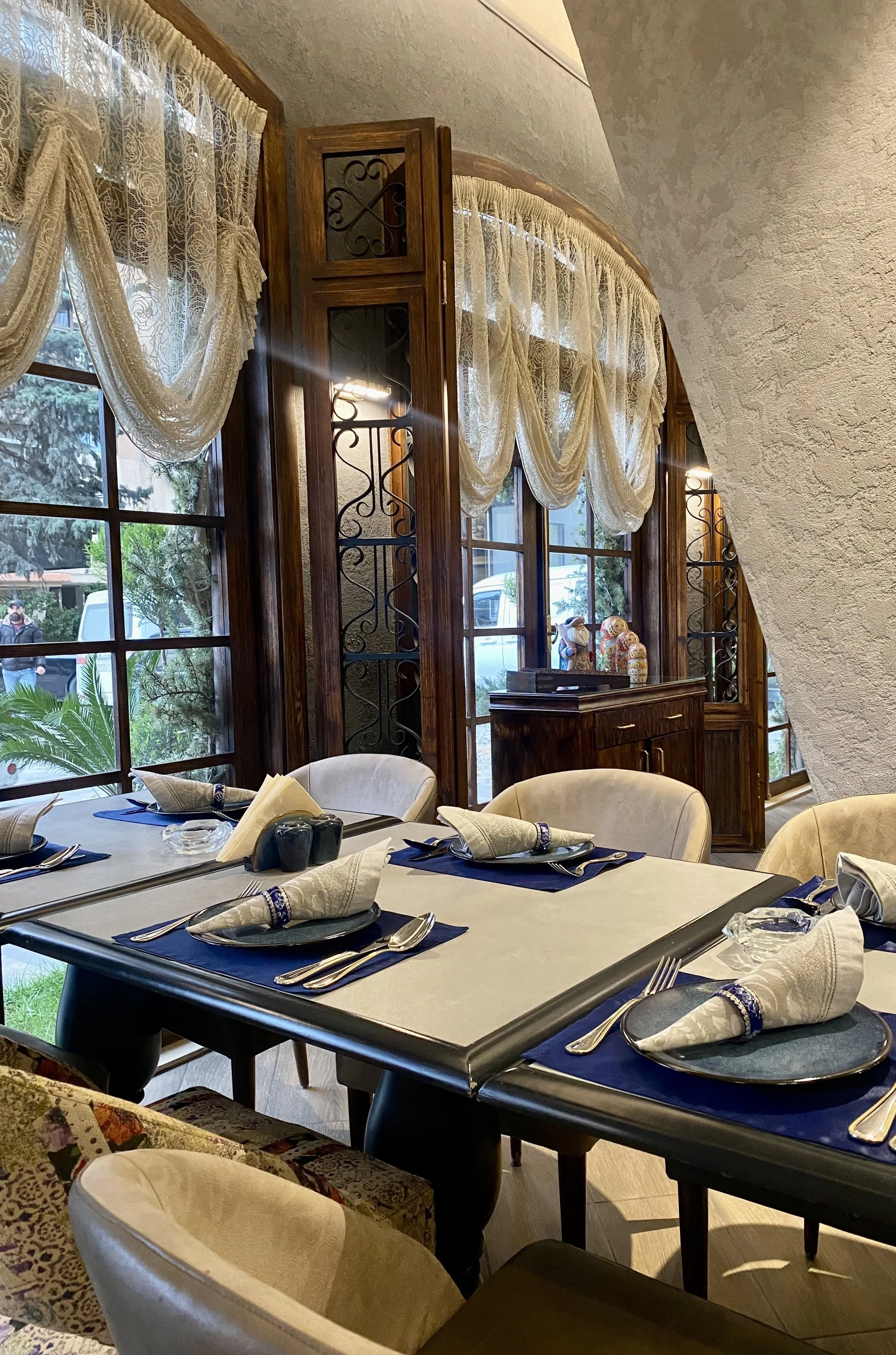 Russian style restaurant 