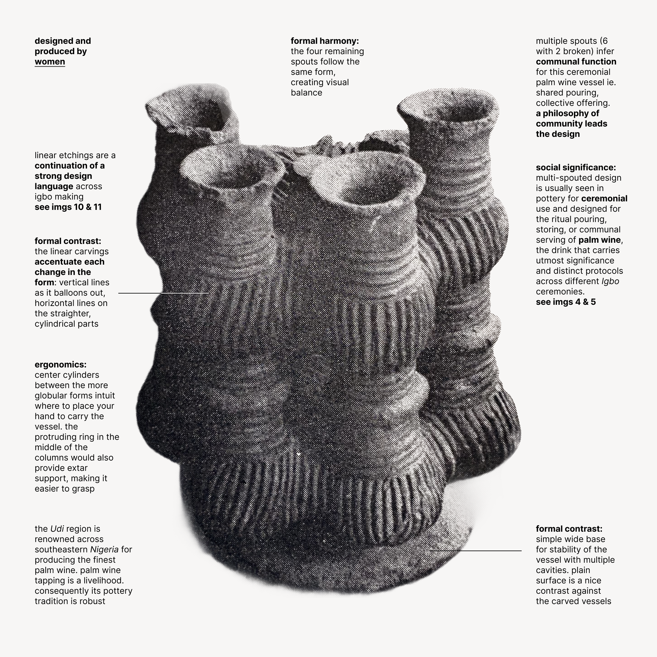 CEREMONIAL PALM-WINE VESSEL