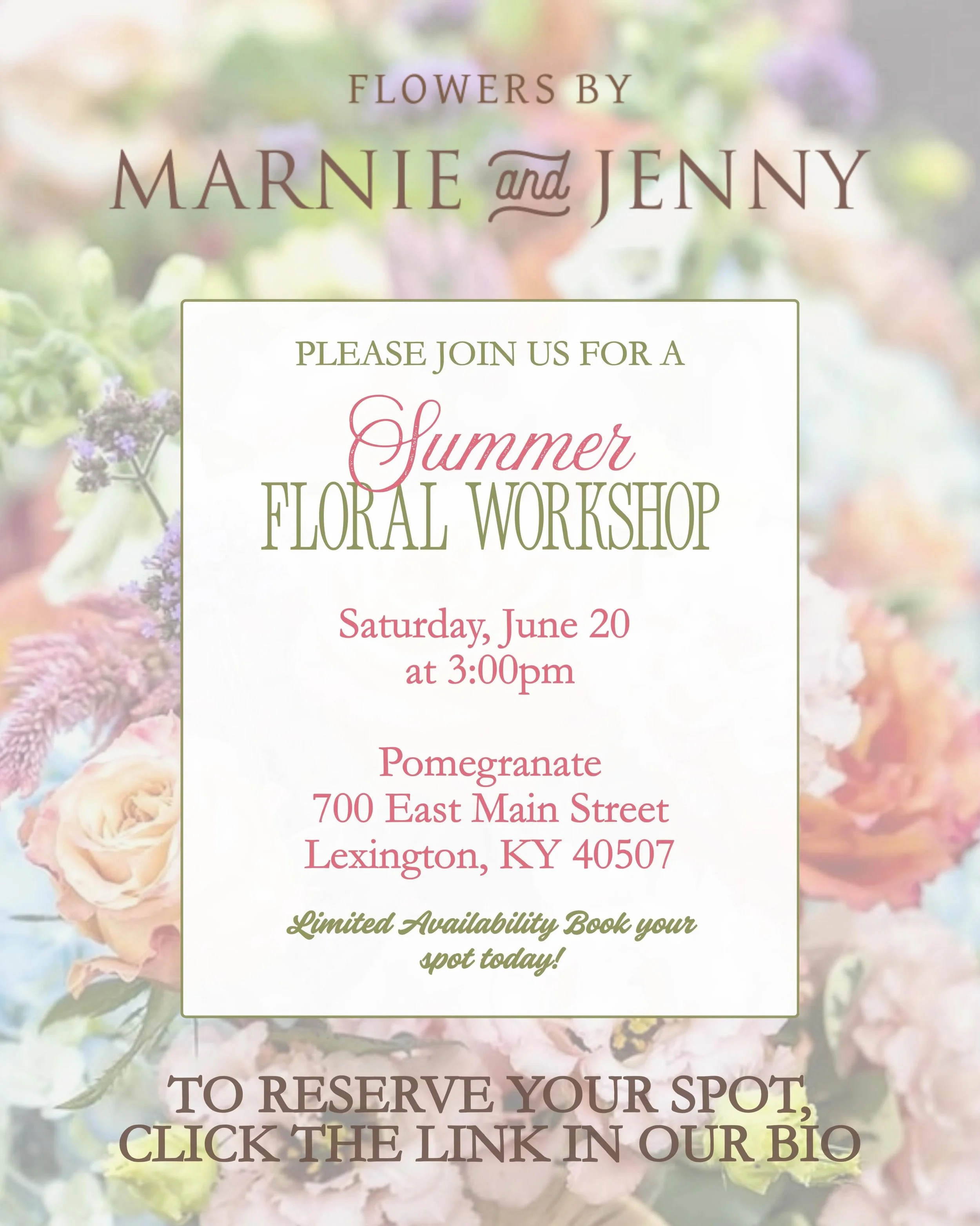Summer Floral Workshop