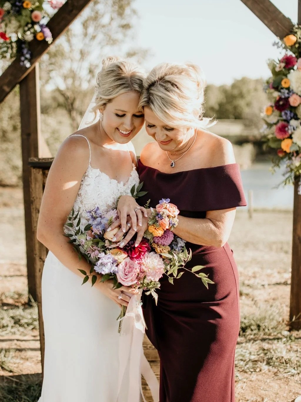 Moms definitely deserve more than one day to be celebrated for all that they do! I&rsquo;m continuing to honor Mother&rsquo;s Day by highlighting some beloved moments between Mother of the Bride and the Bride. 

From my own personal experience, I&rsq
