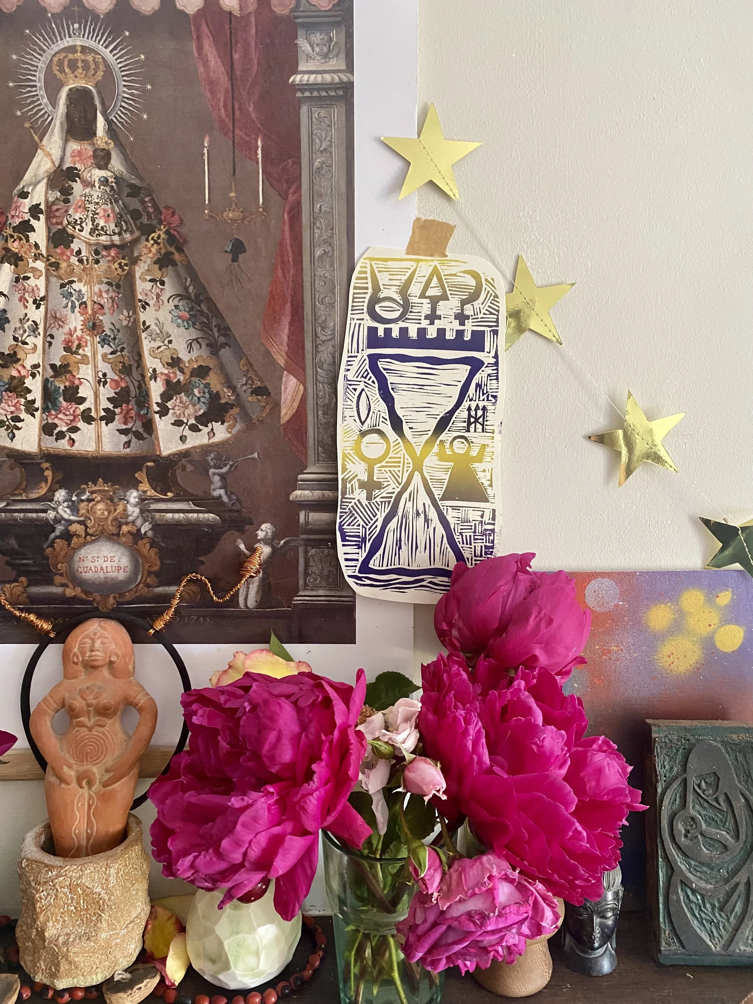 Signs & Sigils : Lino printing with Erin Macairt : Sunday 13 September 26