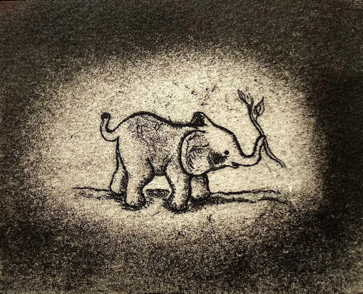 Soft ground copper etching with Theresa Pateman : 9 Apr 26