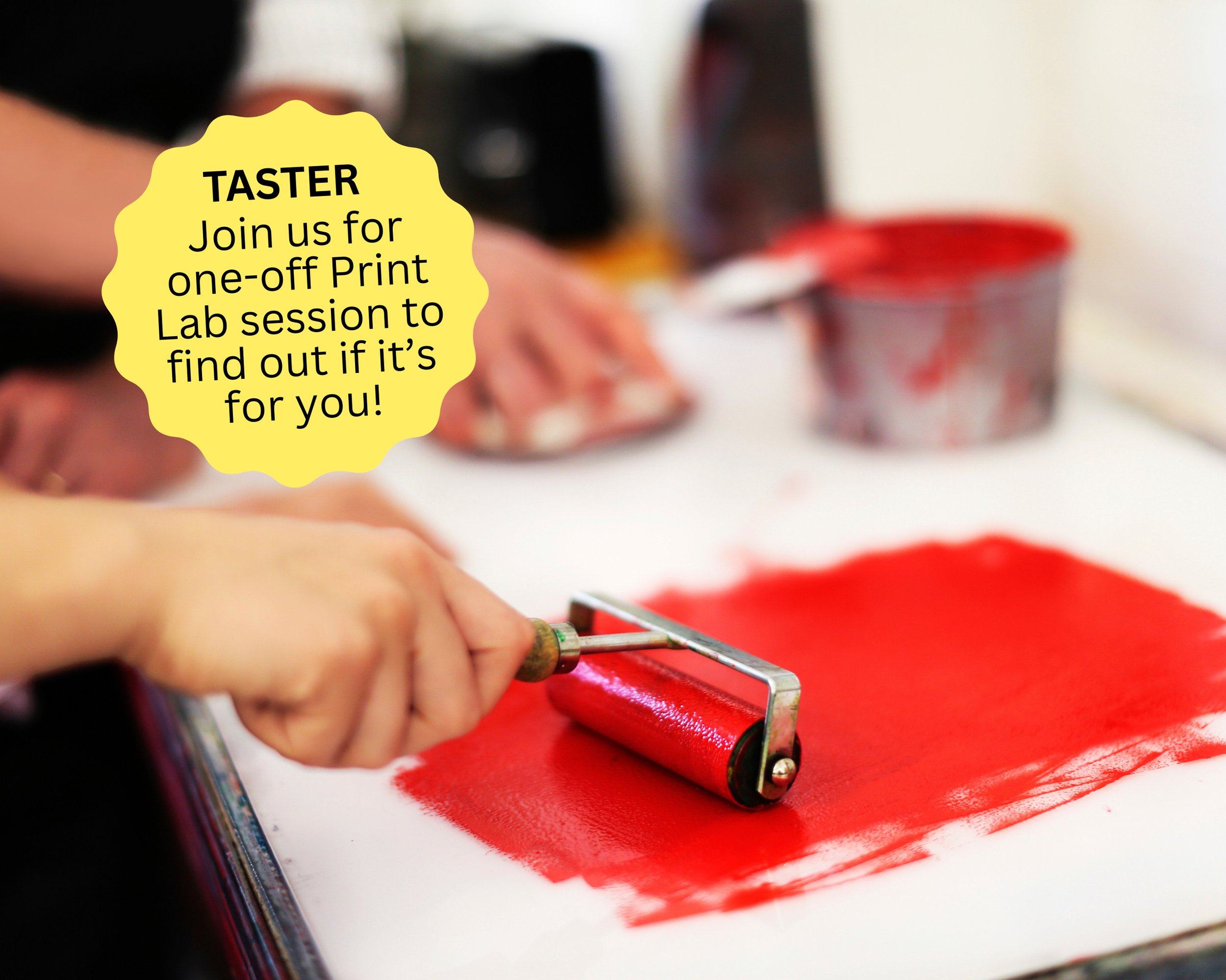 POPTY DAYTIME CLASS : MONDAY PRINT LAB : TASTER 23 FEB 26