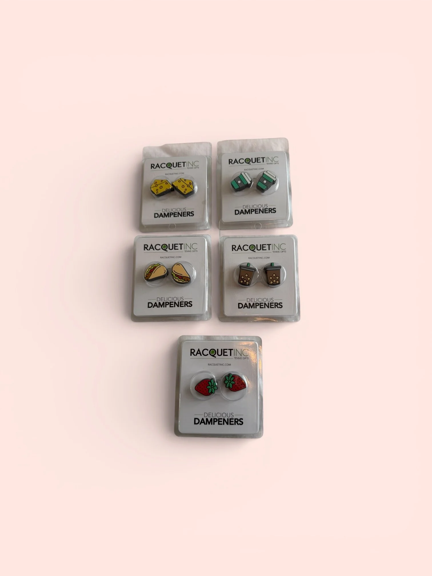 Tennis Delicious Dampners -5 food items to choose from!