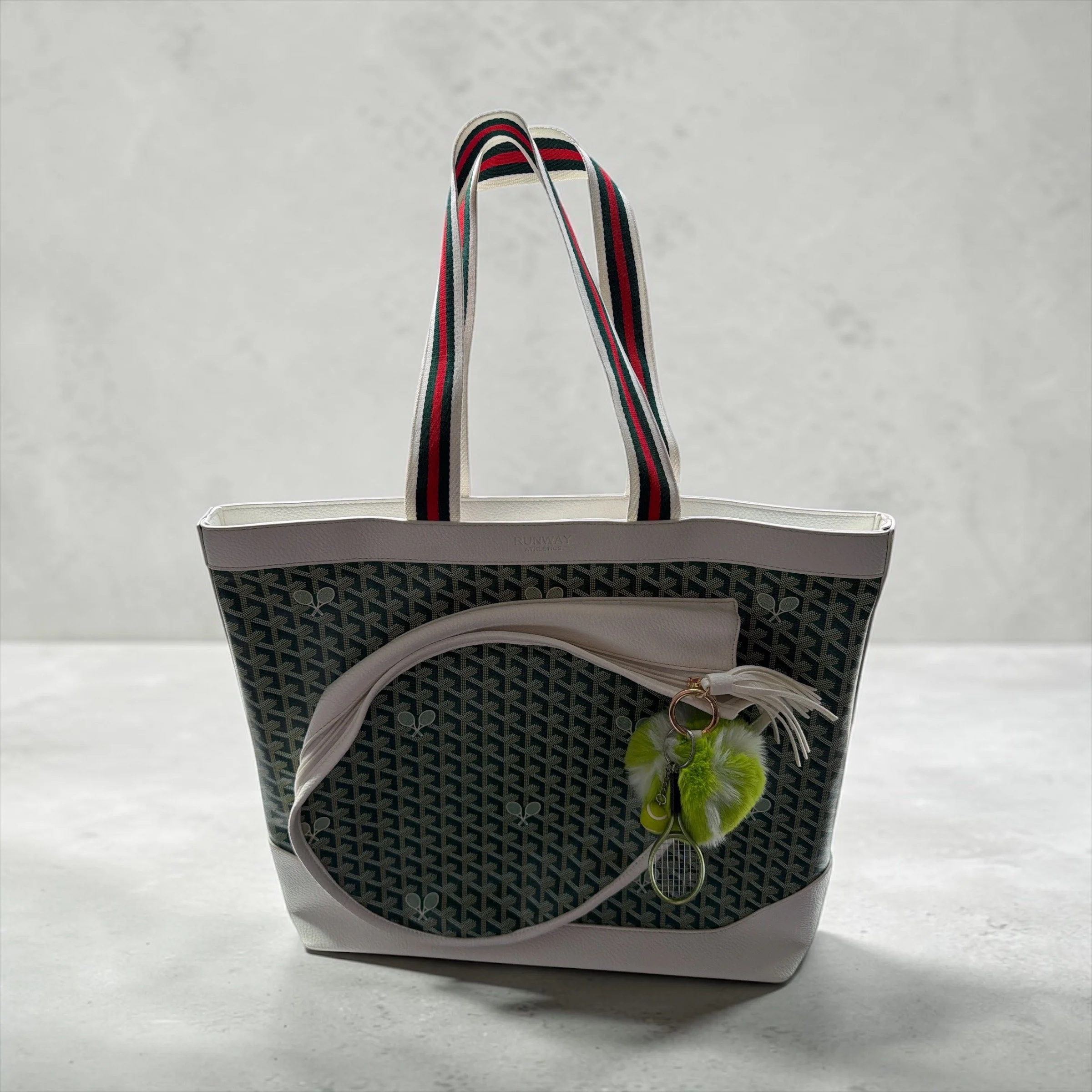 Fluff Ball Bag Charm- 3 Colors- Bubblegum Pink, Cotton Candy Lavender, Lime Love Green