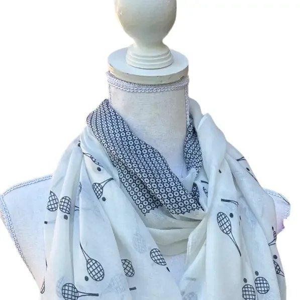 Racquet Time Sun Scarf/Wrap