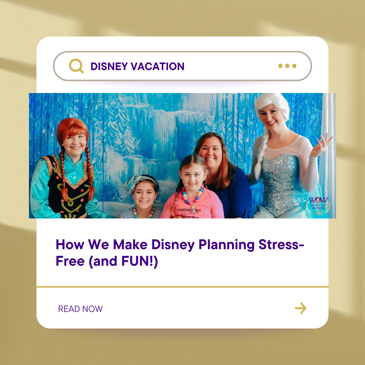 How We Make Disney Planning Stress-Free (and FUN!)