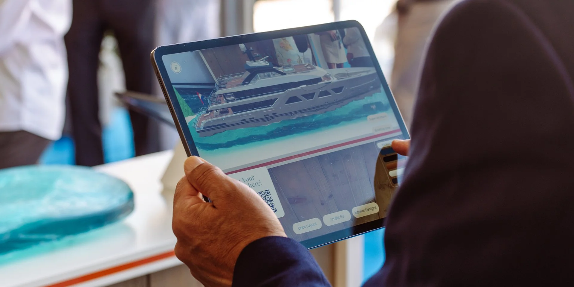 Damen Yachting -  AR Configurator