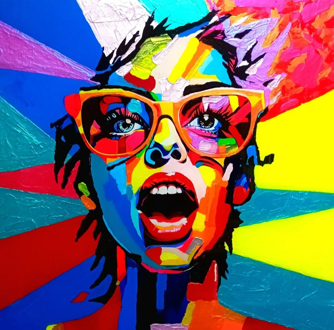 SUNSHINE New HD Acrylic Print 32" x 32" inches