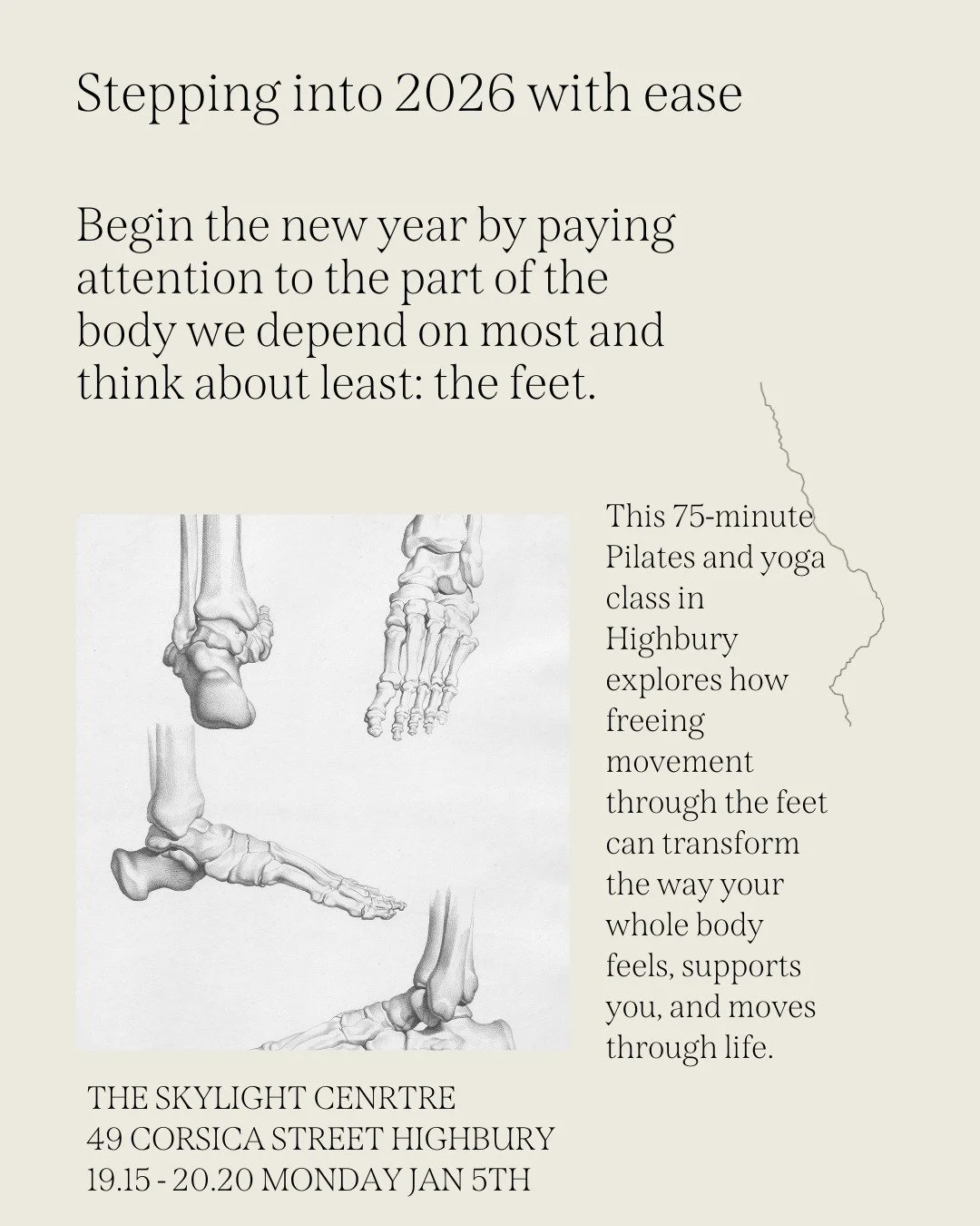 Foot Intelligence: Unlocking Movement Through the Whole Body
Reawaken your feet, rebalance your posture, and restore ease from the ground up as you step into 2026.

Begin the new year by paying attention to the part of the body we depend on most and 