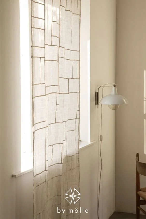 trends in home decor 2024 - korean pojagi curtains