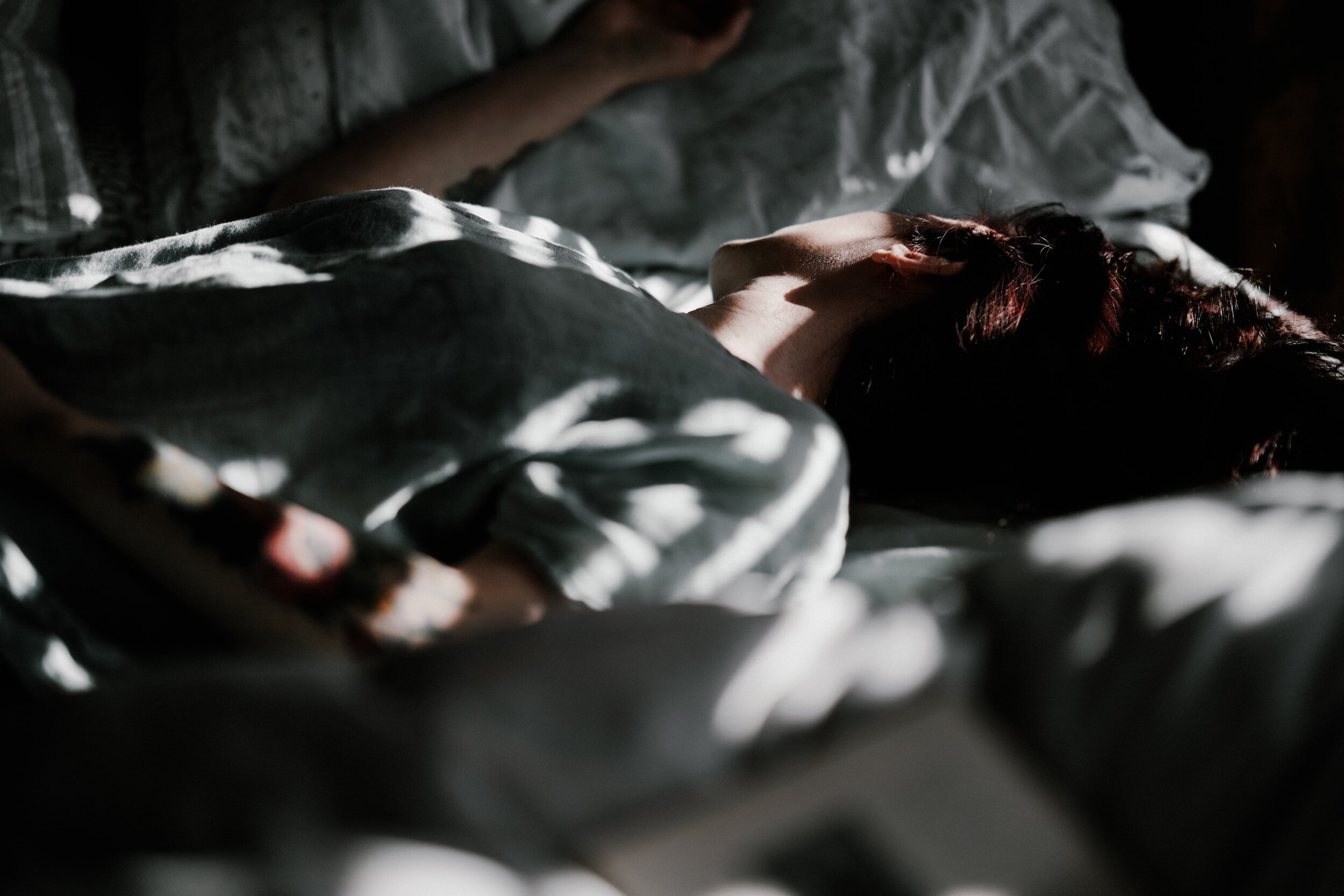 sleeping man