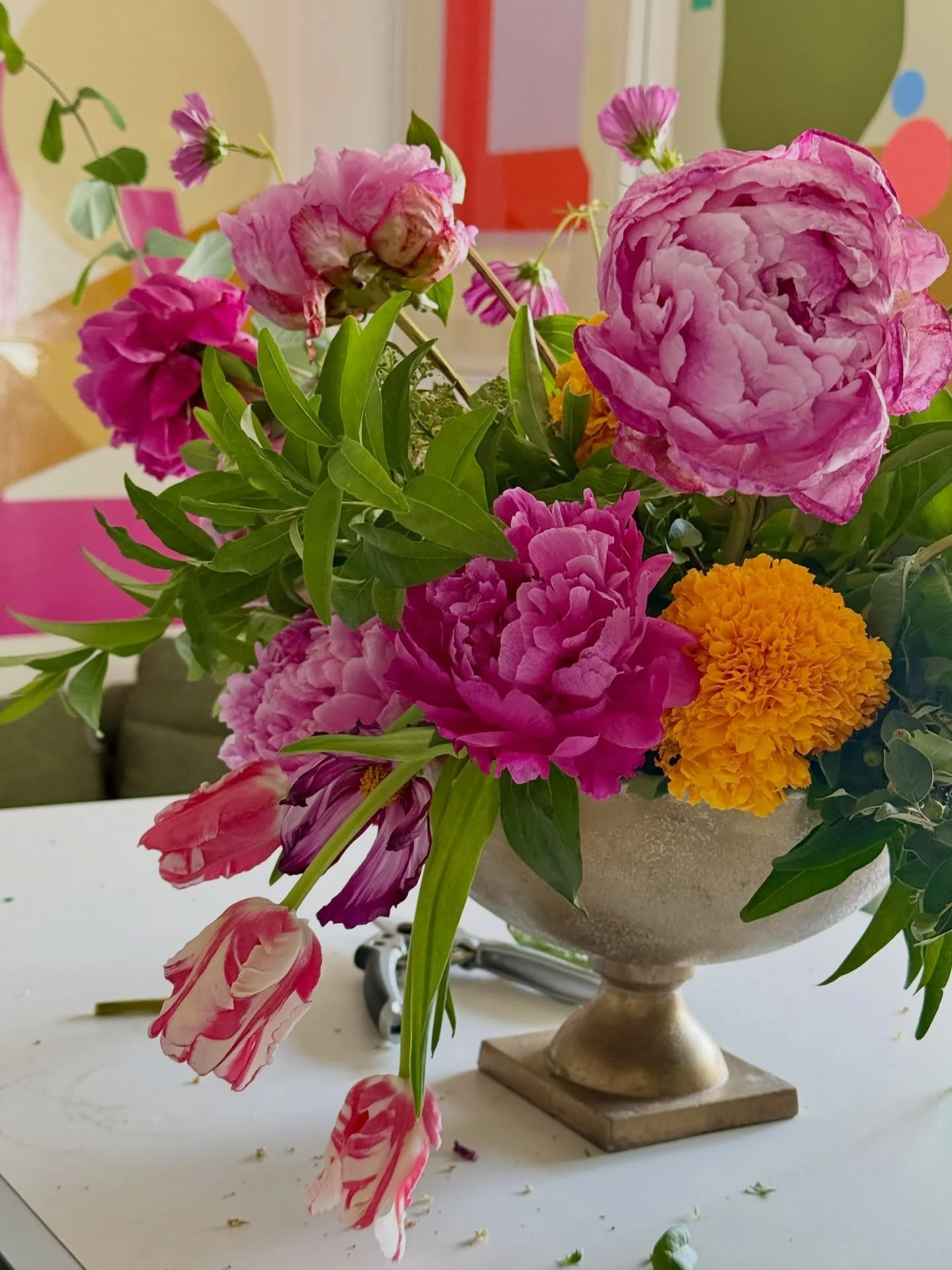 Clippers were busy today ✂️ 🌸🌷🌼
