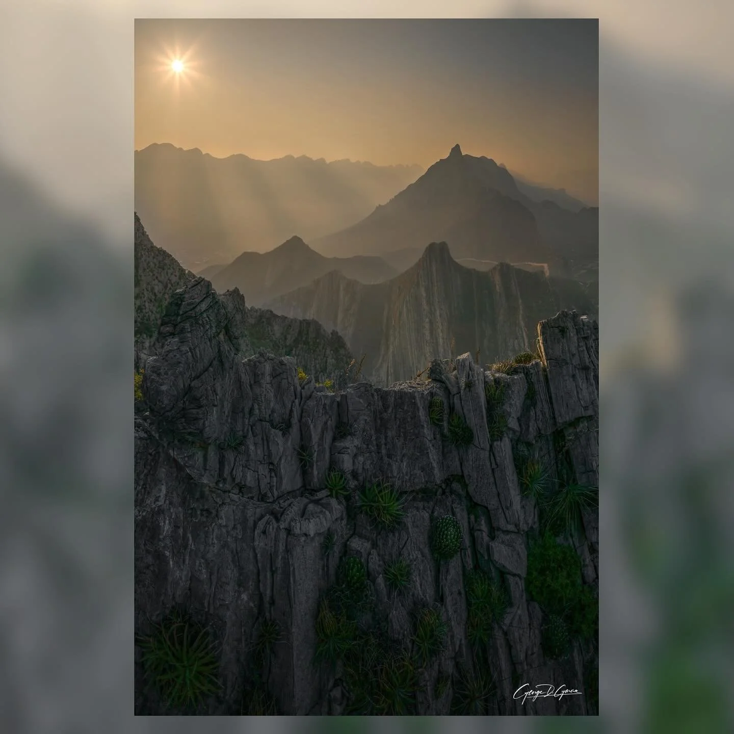Where the Ancestors Stand

Above the sprawling world below, these mountains gather like ancient elders, their silhouettes softened by descending light. As the final golden rays of sunlight stretch across the ridges, each beam seems less like sunlight