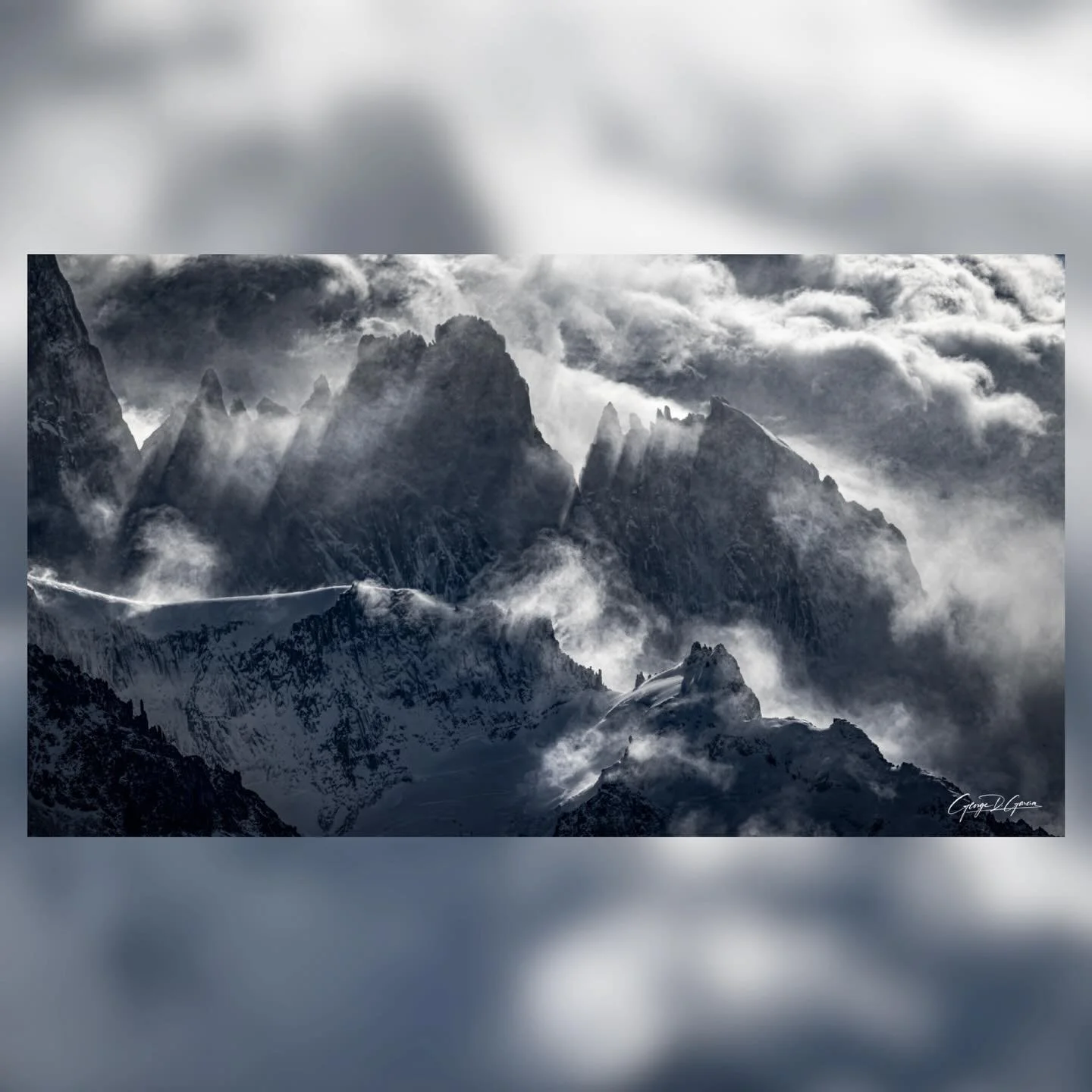 Before We Had Words

Imagine, if you can, that you have somehow slipped the boundaries of time, carried backward on wind and memory, to become the first human to stand in the shadow of these mountains.

There is no language yet for what you see. No n