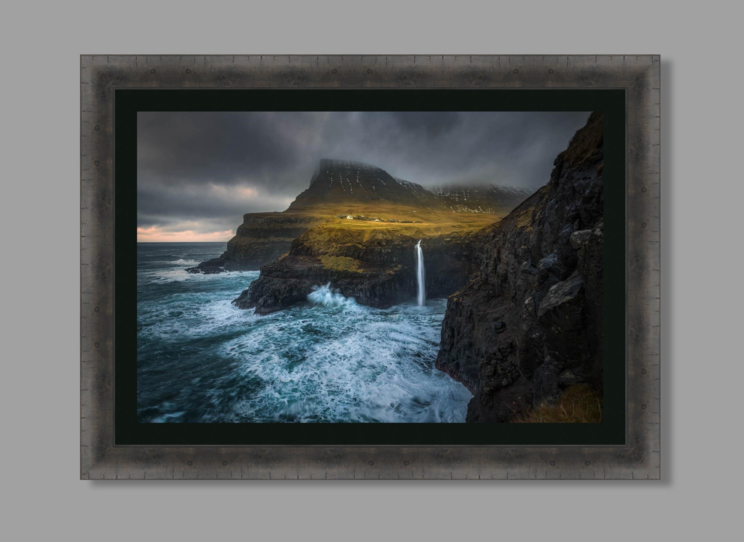 At the Edge of the World charcoal hung.jpg