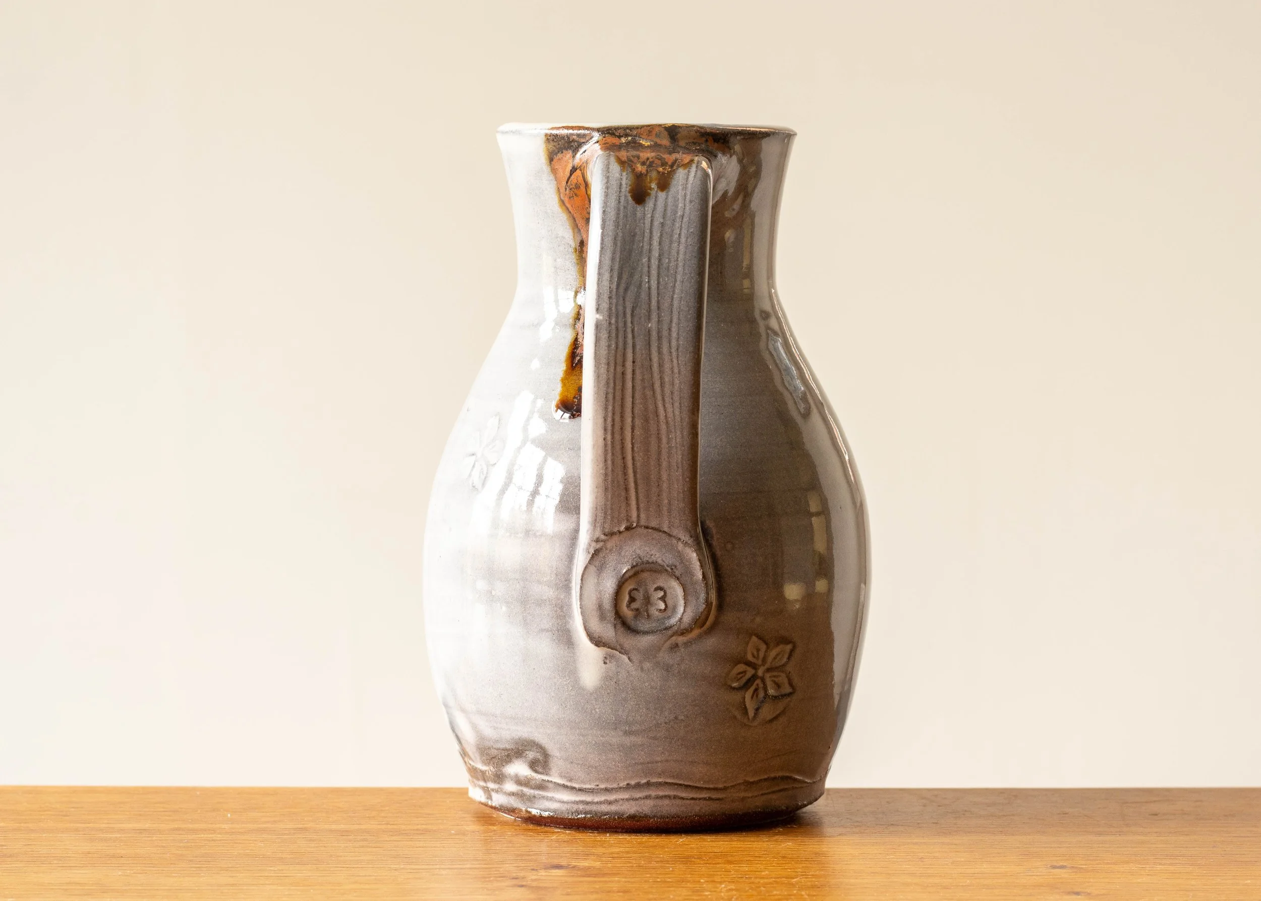 Small Handmade Japandi Style Jug #2, view 5.jpg