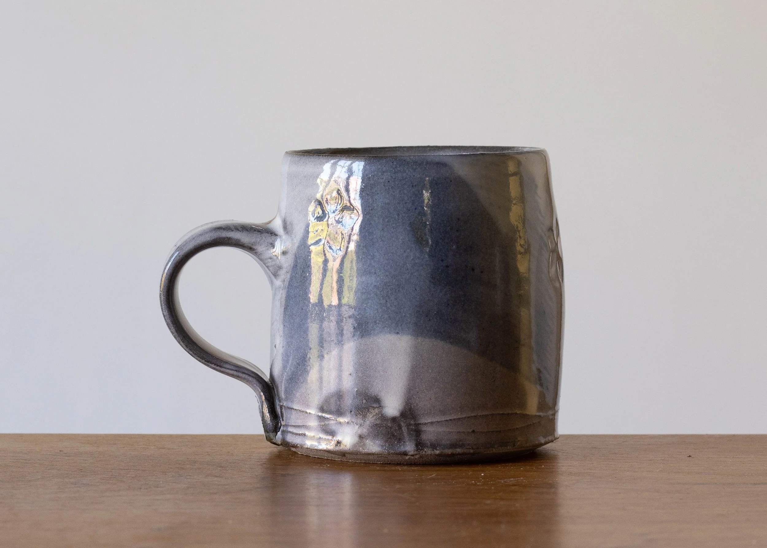 Mug with Indigo Brush Marks 1.14, view 3.jpg