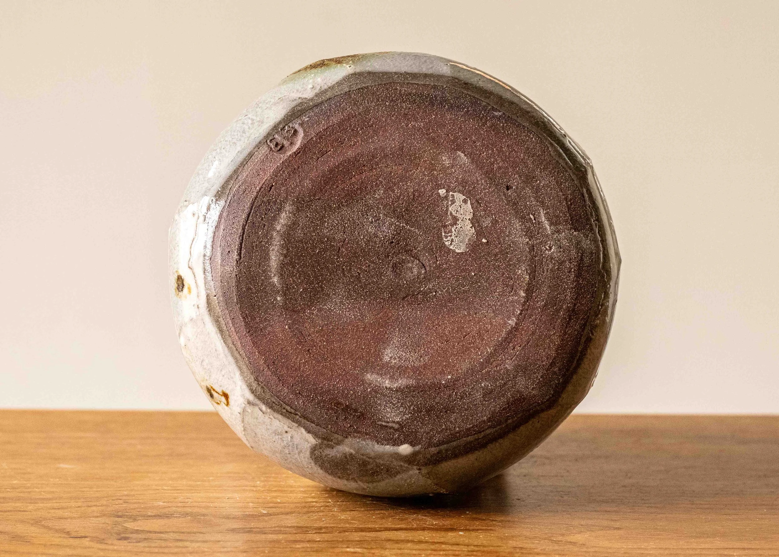 Handmade Japandi Style Faceted Basket, view 6.jpg