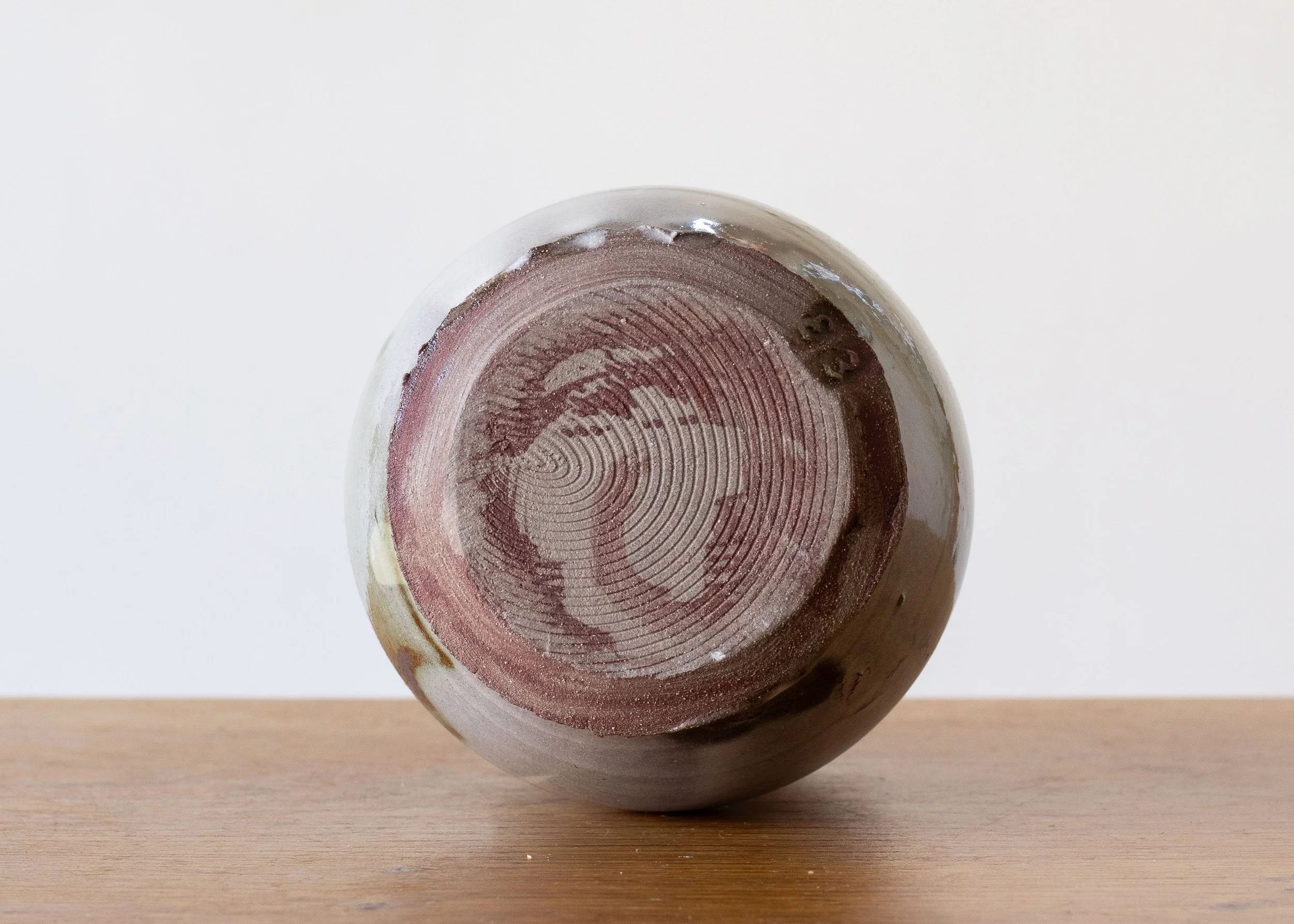 Bud Vase with Green Brush Marks, view 5.jpg